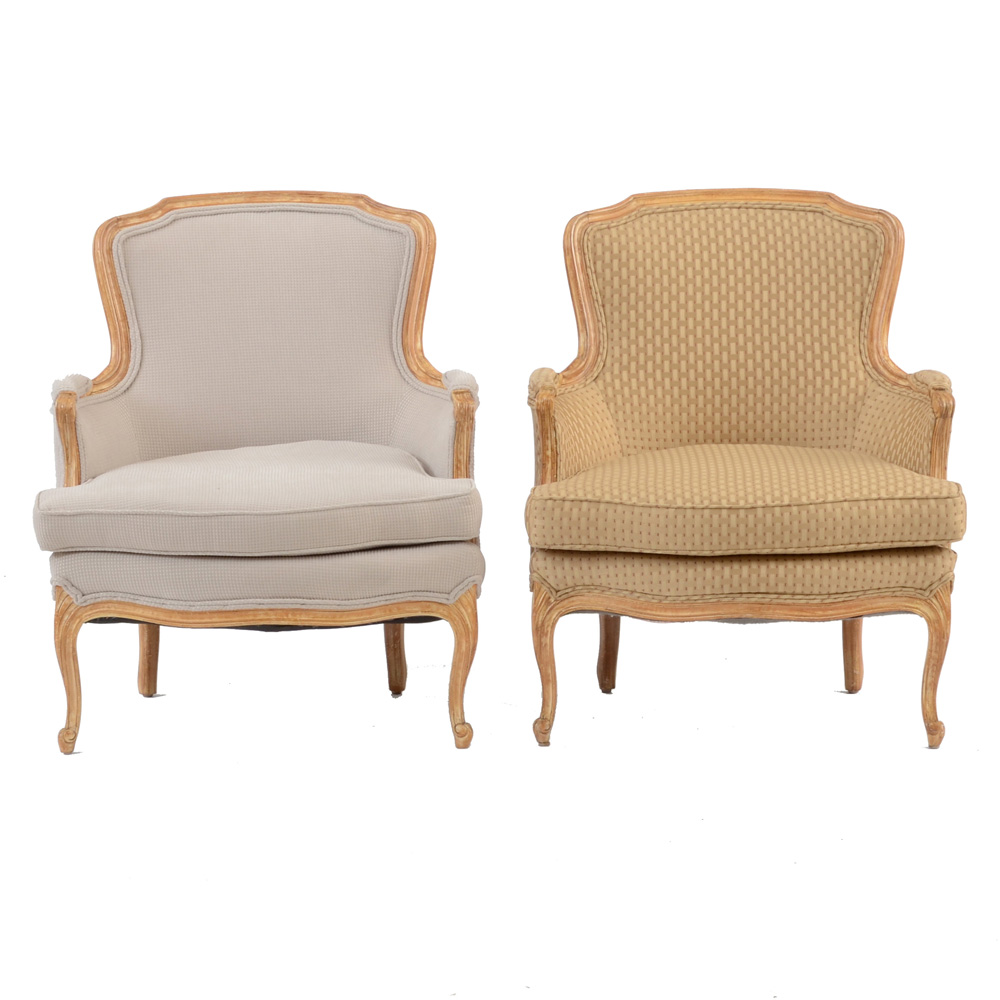 Two Wellington Hall Armchairs