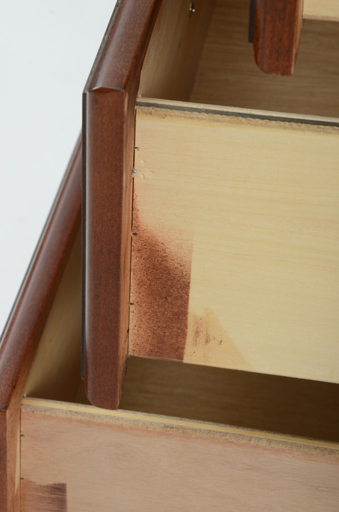 Colonial Style Inlaid Nightstand