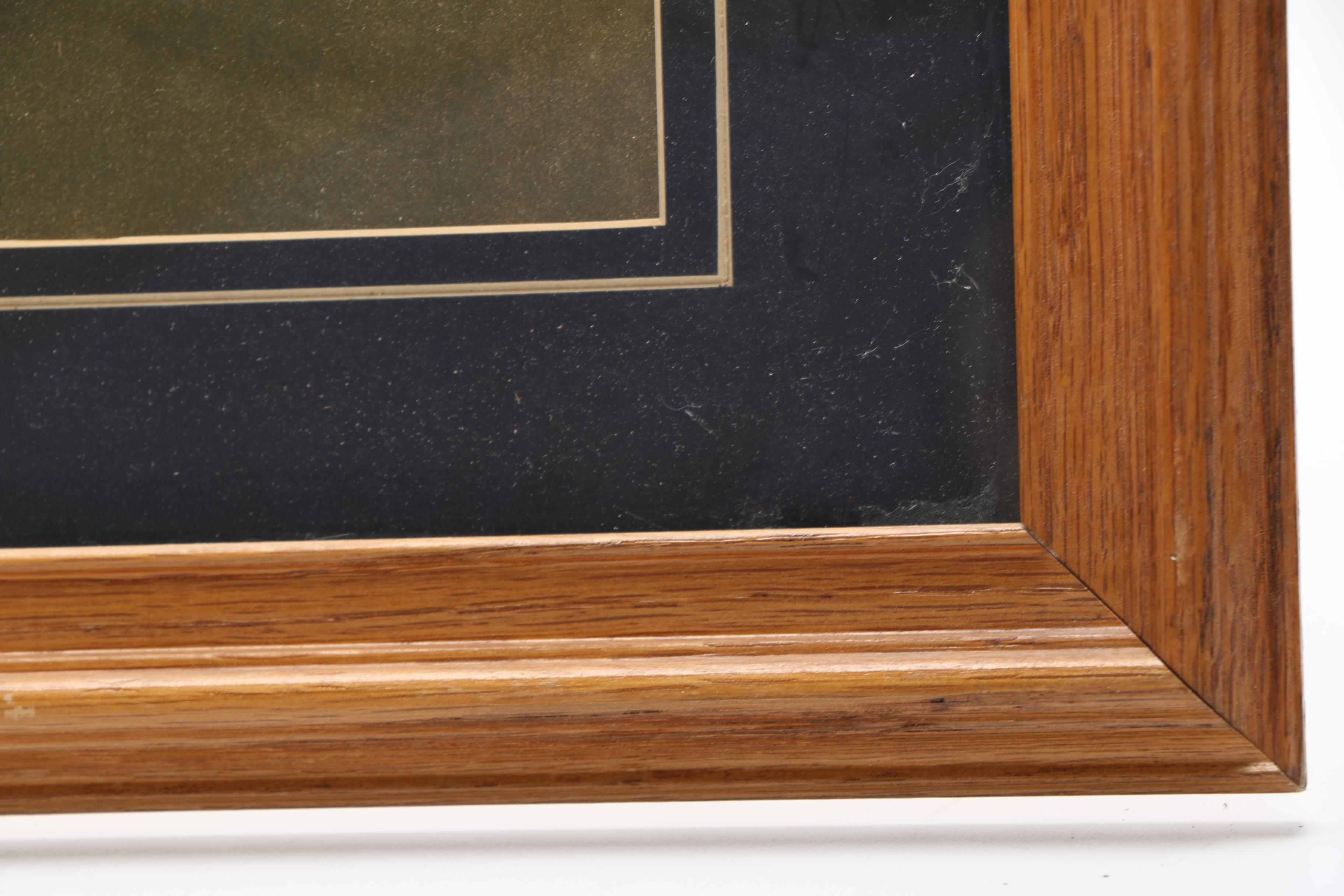 Wychwood Blaeu Offset Lithograph on Fabric of World Map