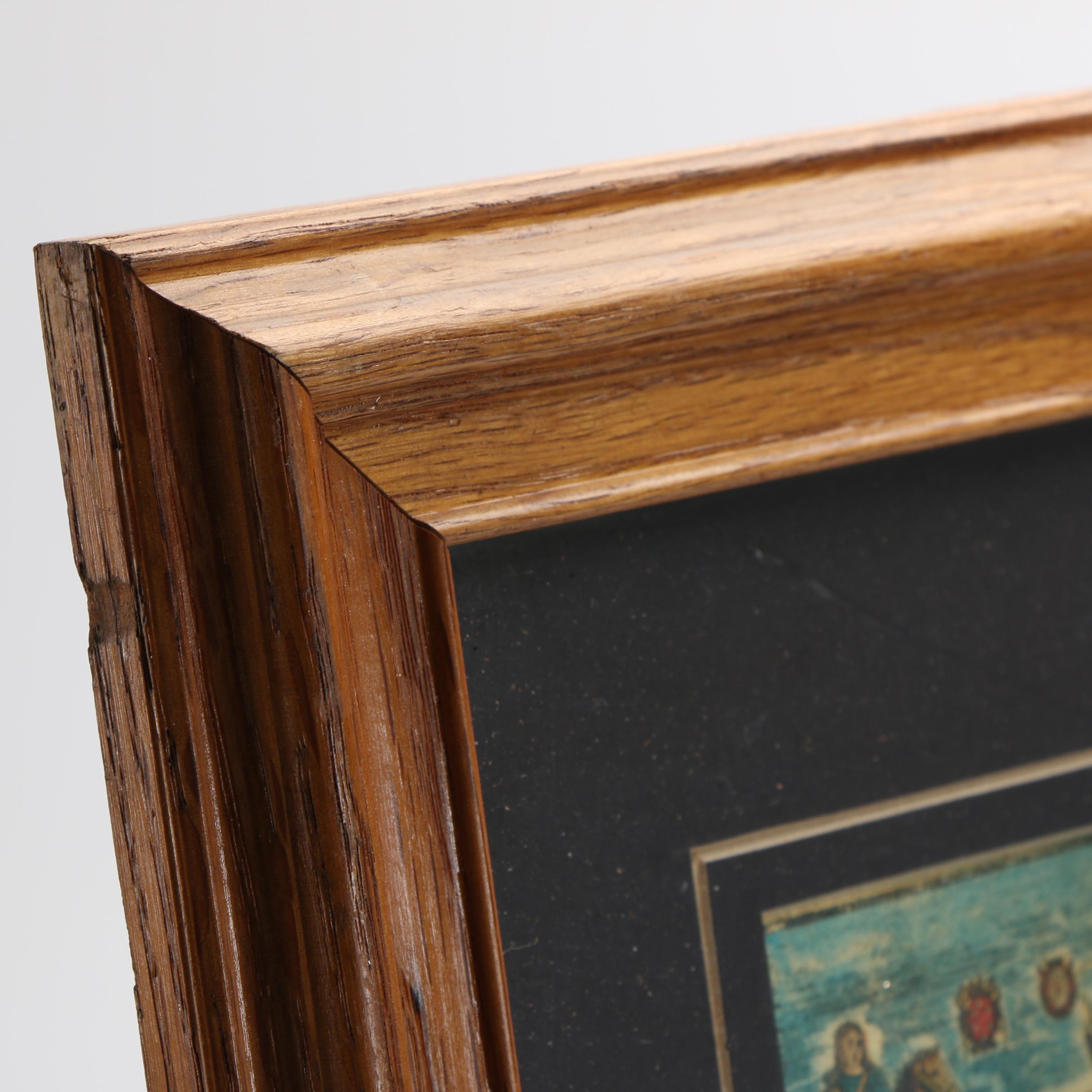 Wychwood Blaeu Offset Lithograph on Fabric of World Map