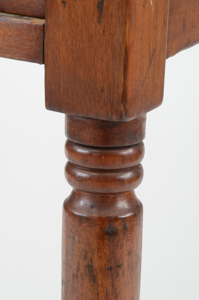 Antique Poplar One Drawer Stand