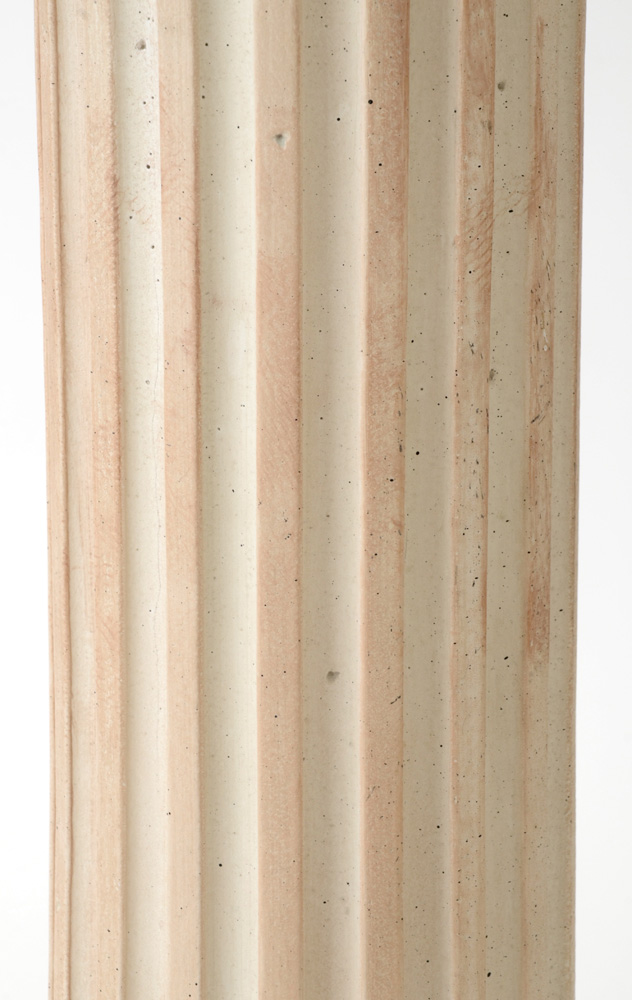 Decorative Cast Fluted Columnar Pedestal