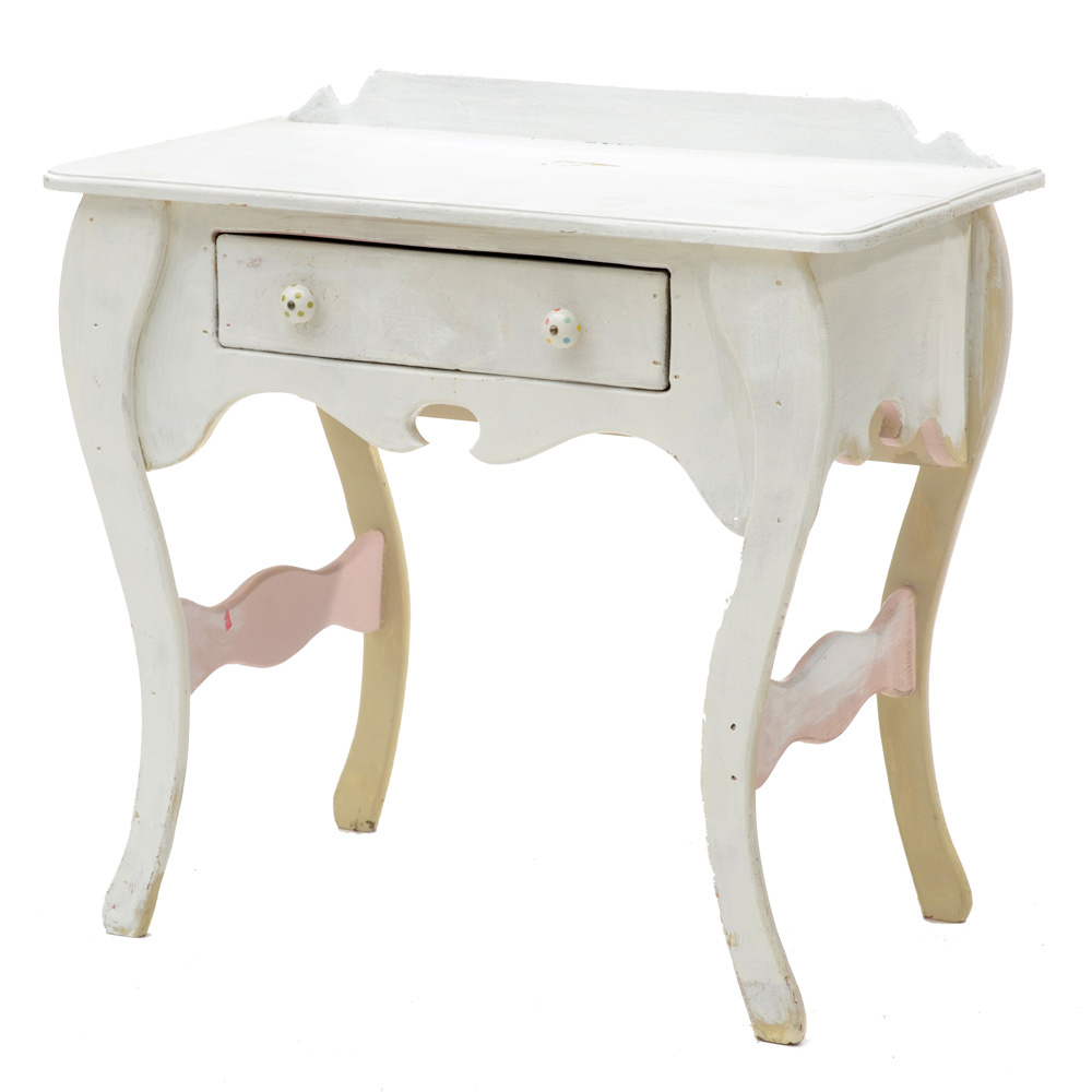 Painted Wood Desk