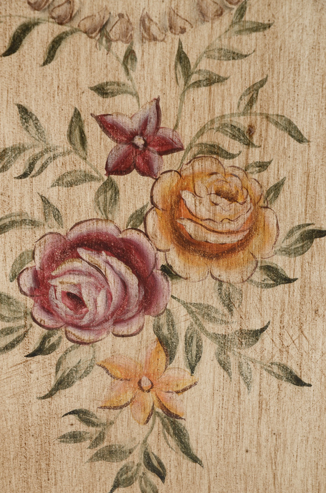 Italian Style Painted Console Cabinet