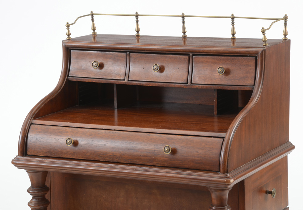 Mahogany Davenport Style Desk