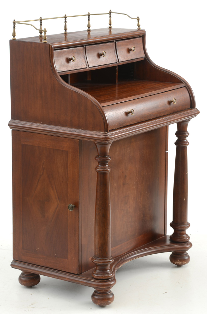 Mahogany Davenport Style Desk