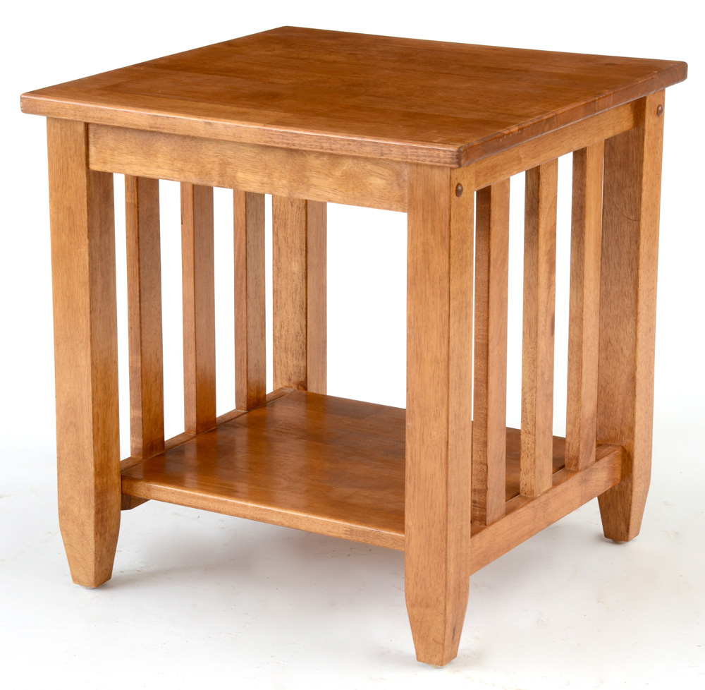 Pair of Mission Style End Tables