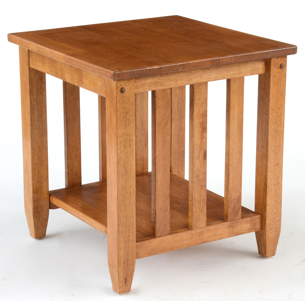Pair of Mission Style End Tables