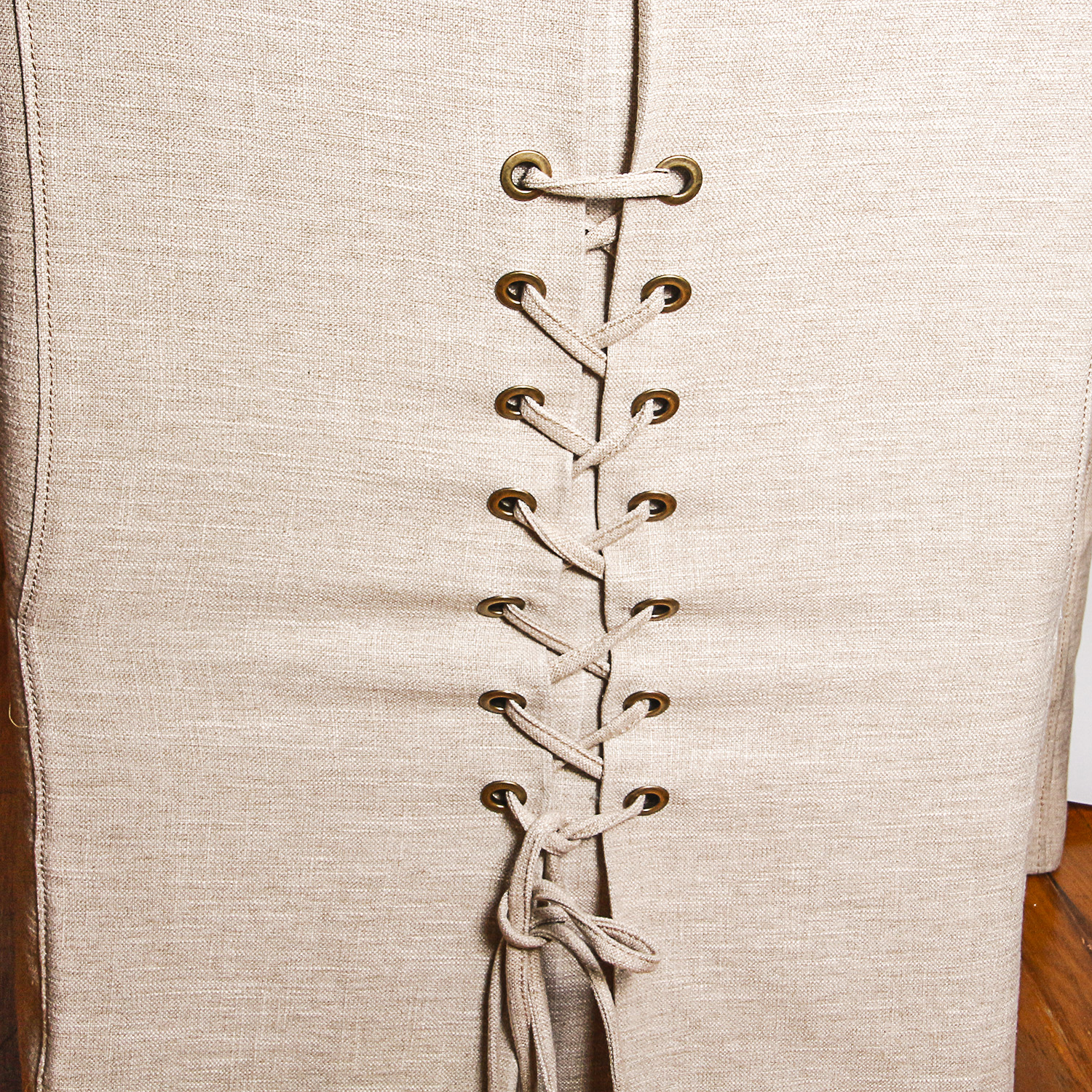 Set of Four Cushioned Dining Chairs