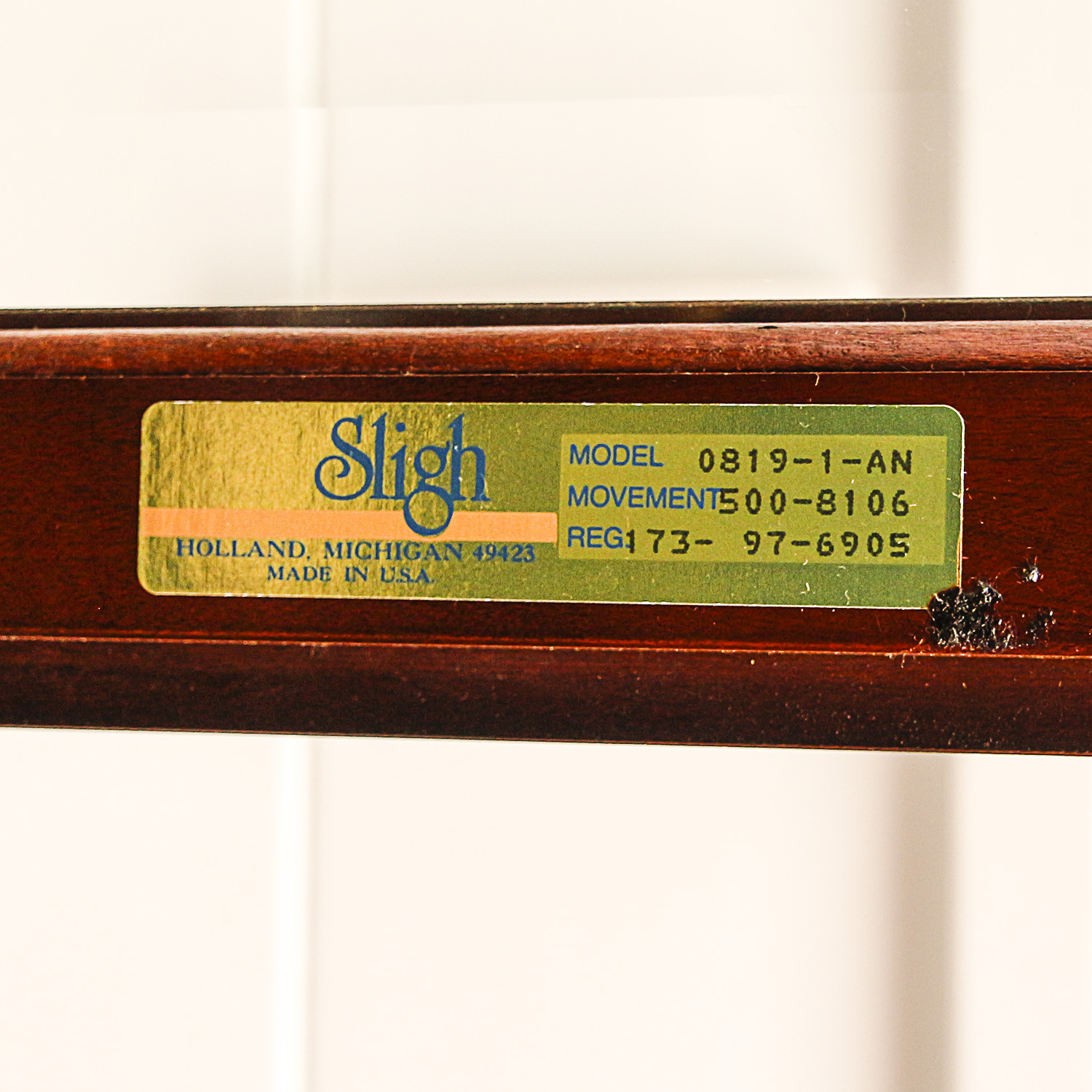 Sligh Alexandria Grandfather Clock