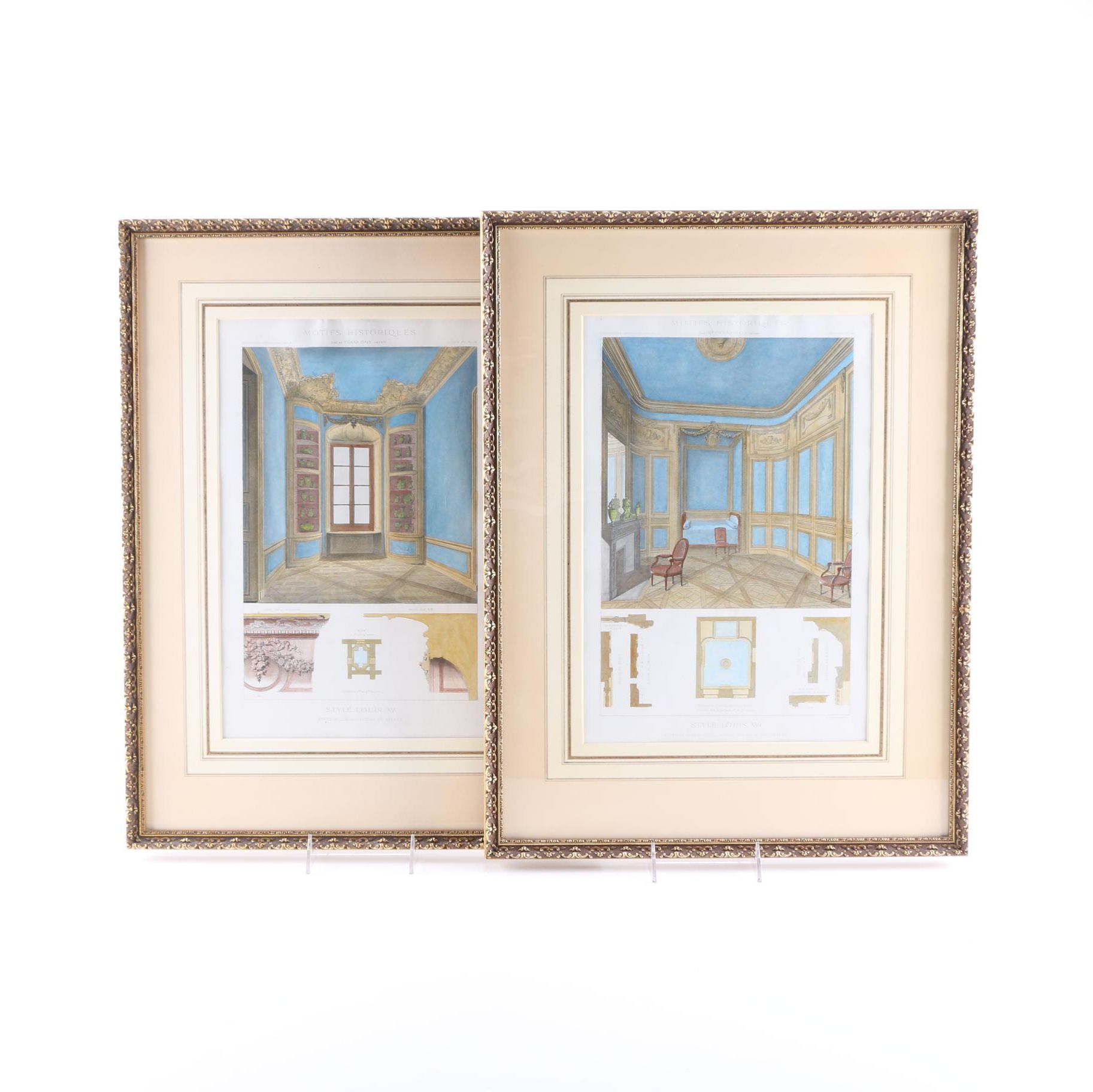 Interior Design Plans From "Decorations Interieures"