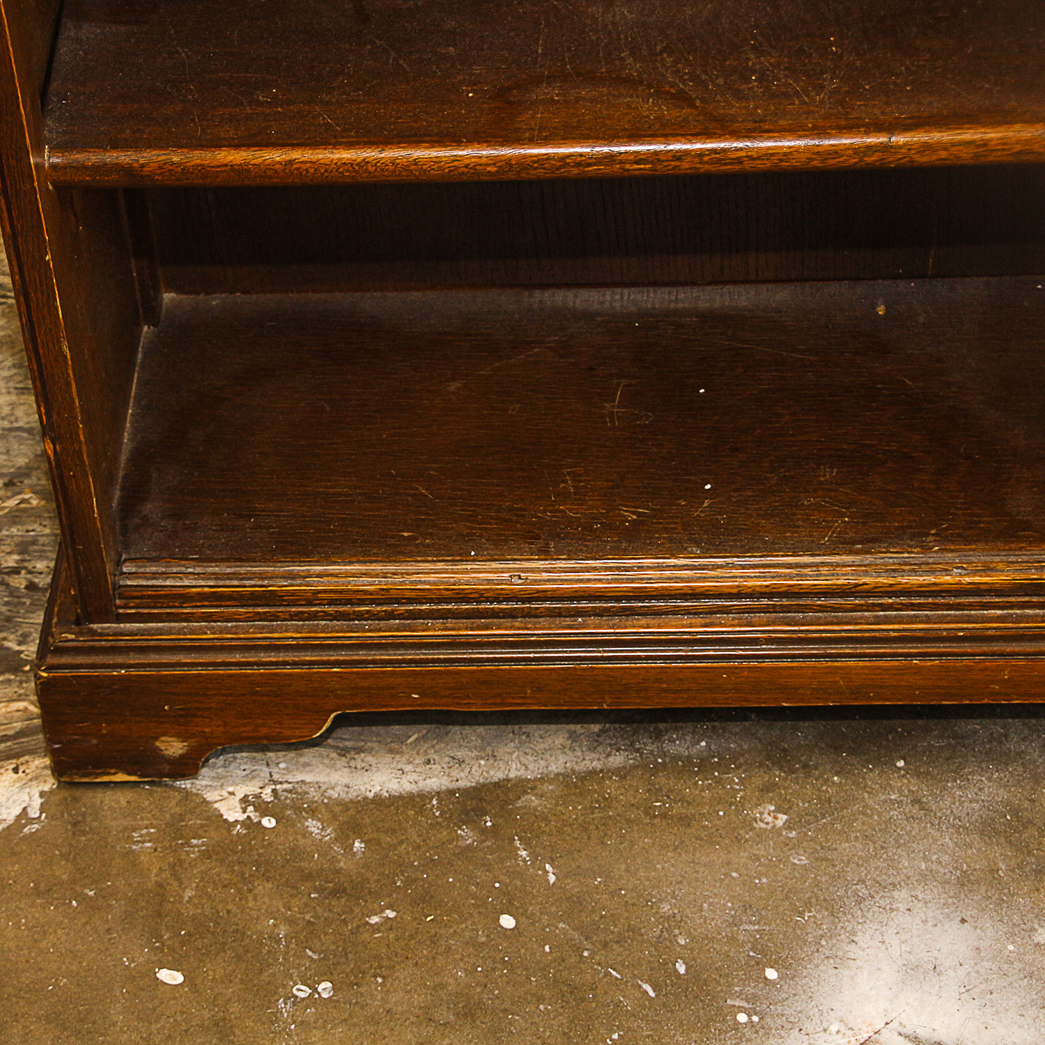 Vintage Wooden Cabinet and Bookshelf by Old Charm Furniture
