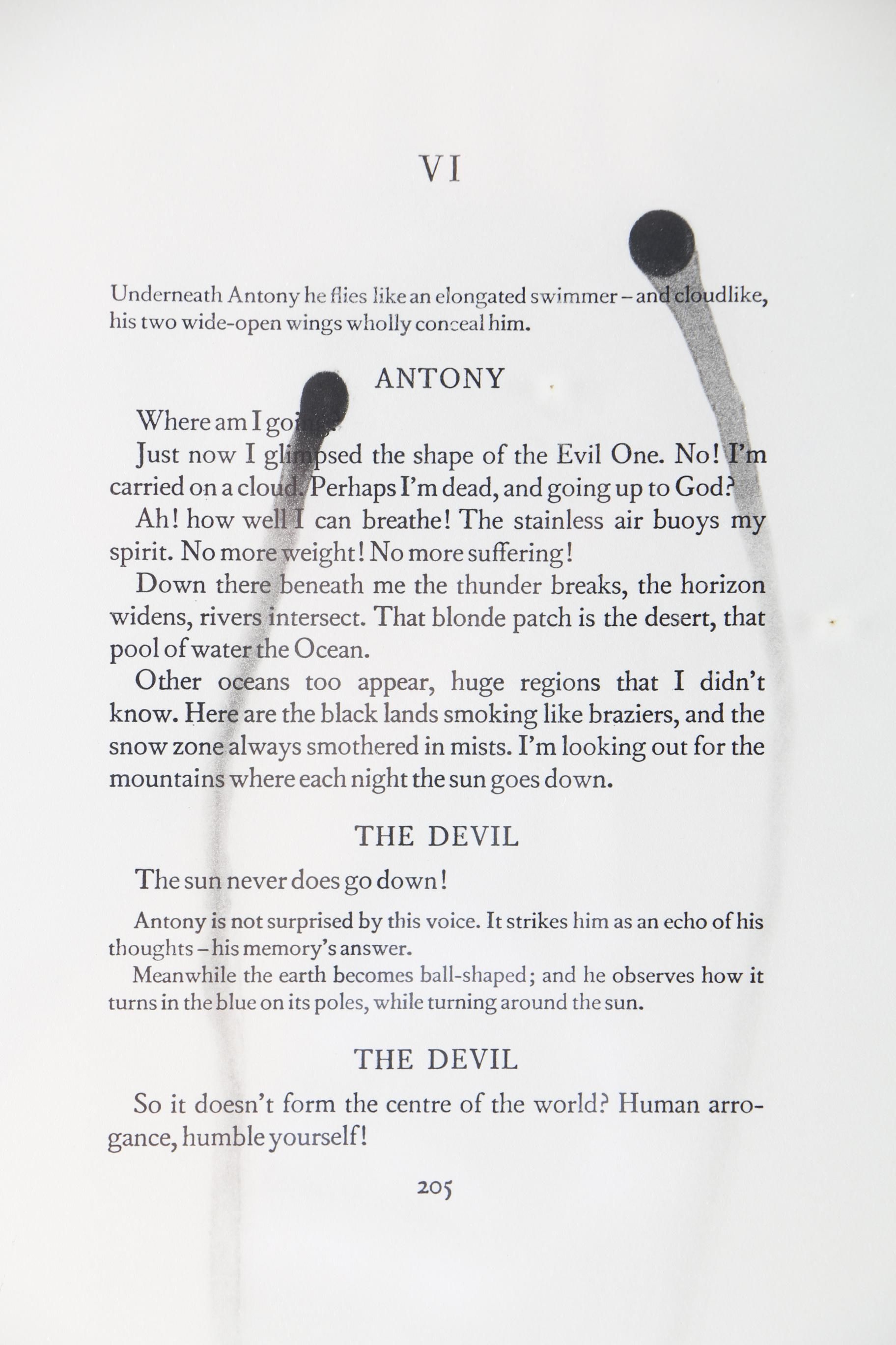 Tim Rollins + K.O.S. Limited Edition Aquatint "The Temptation of St. Anthony IX"