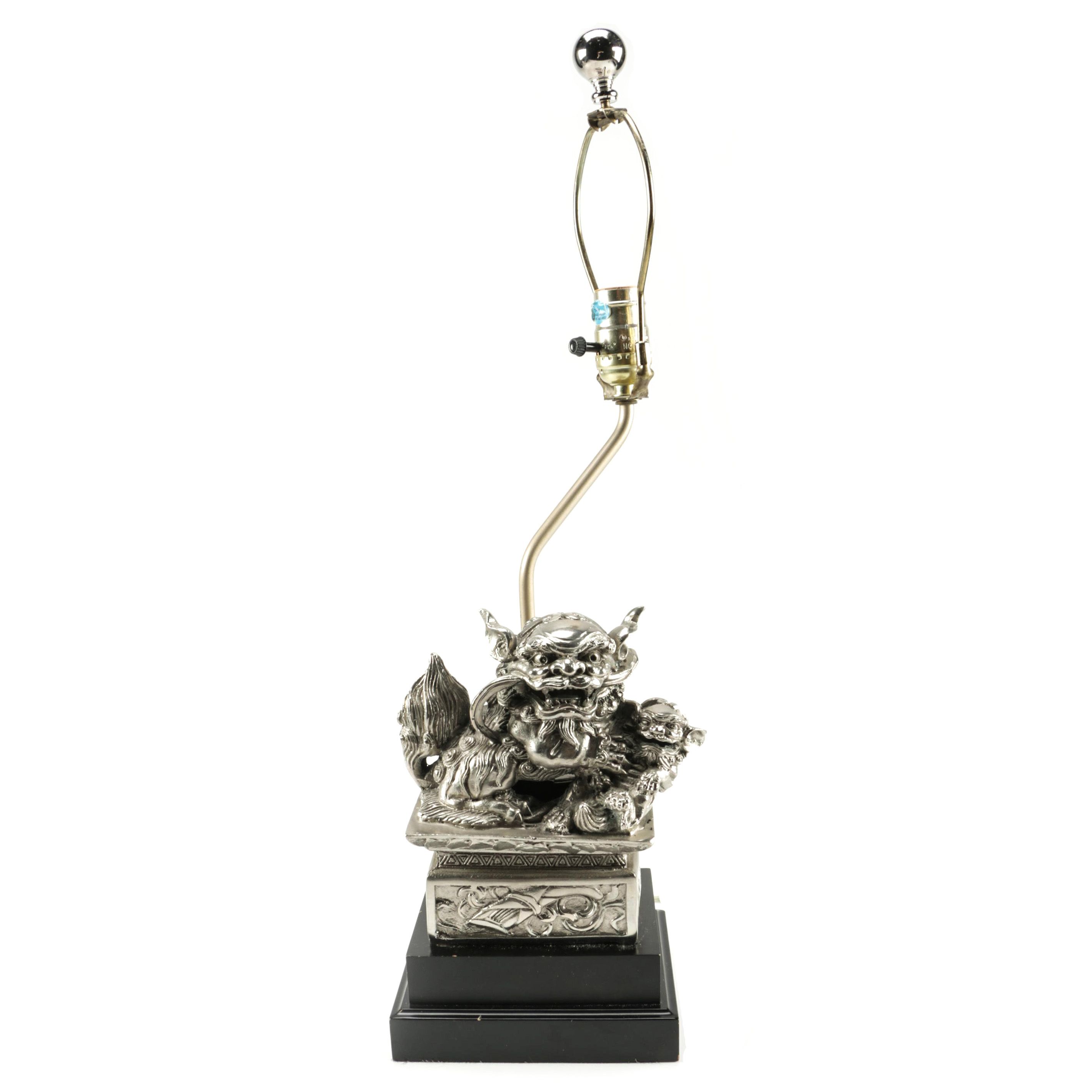 Guardian Lion Table Lamp