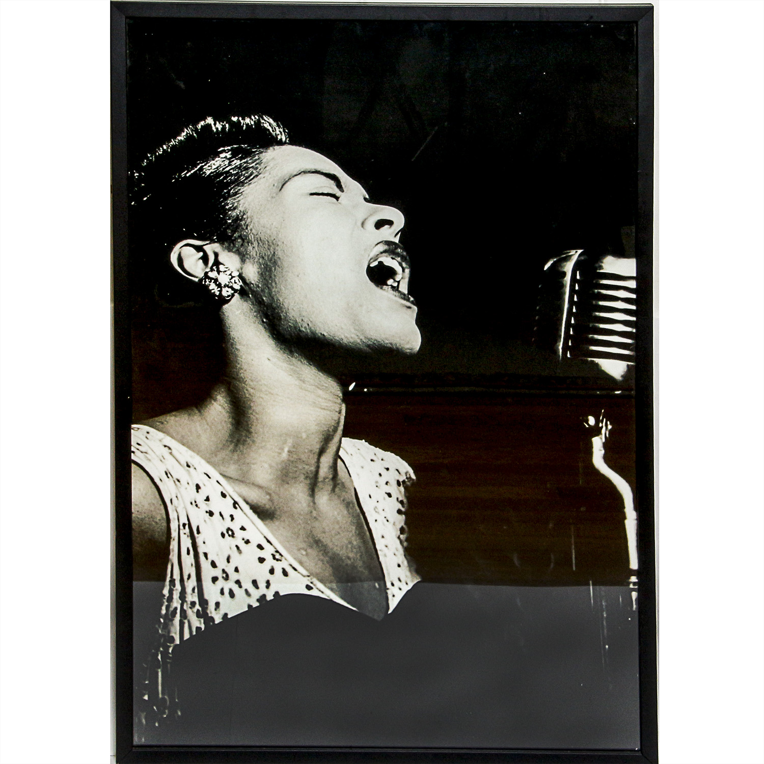 Framed Poster of Billie Holiday