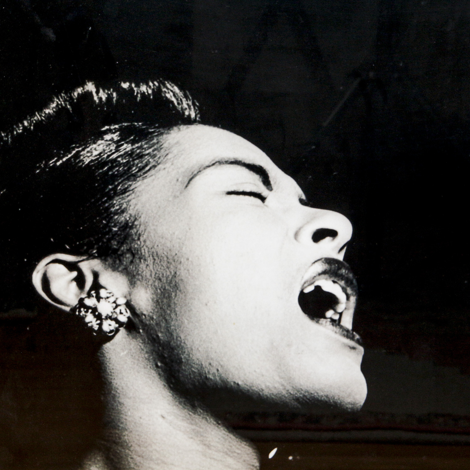 Framed Poster of Billie Holiday