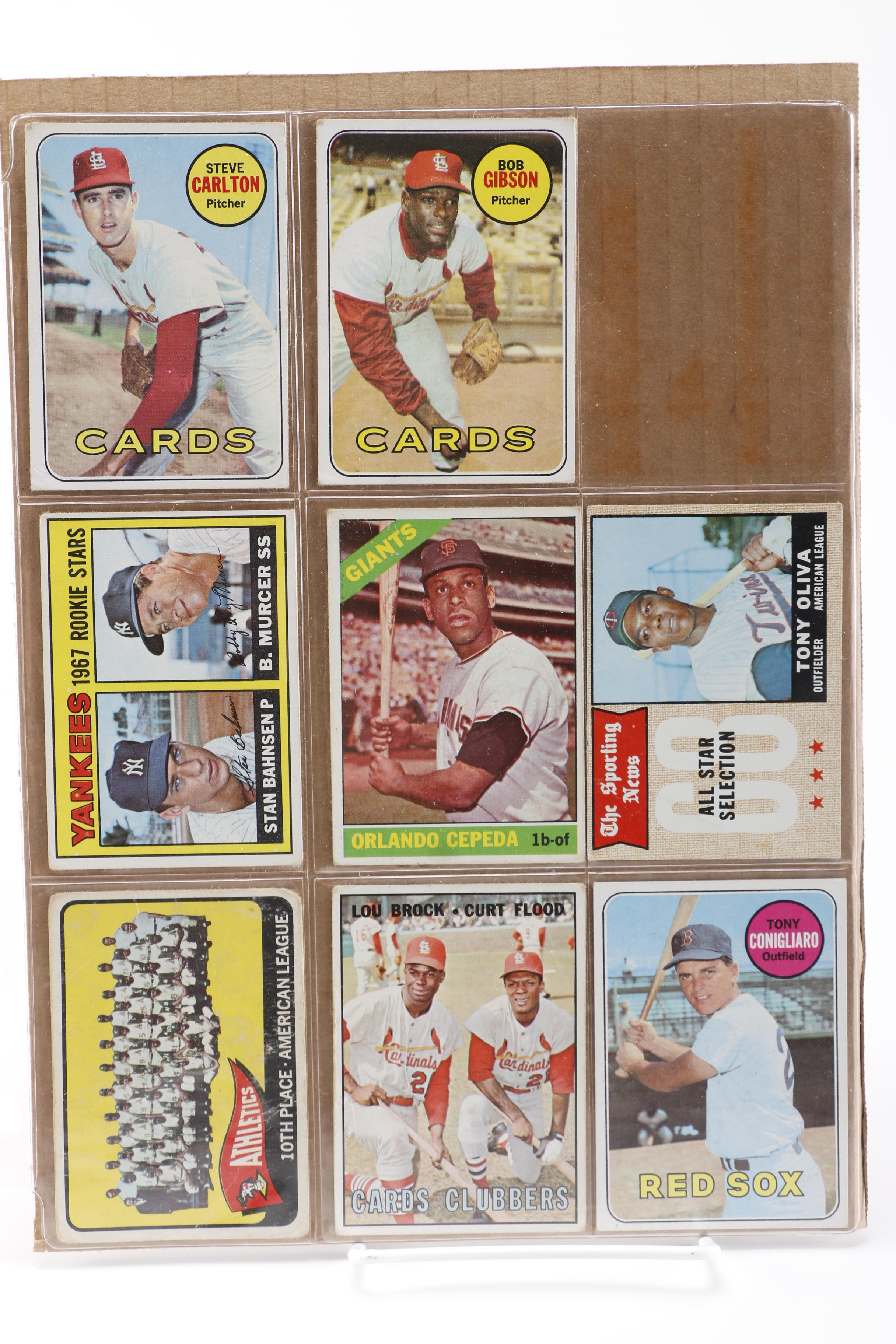 1960s Topps Baseball Cards