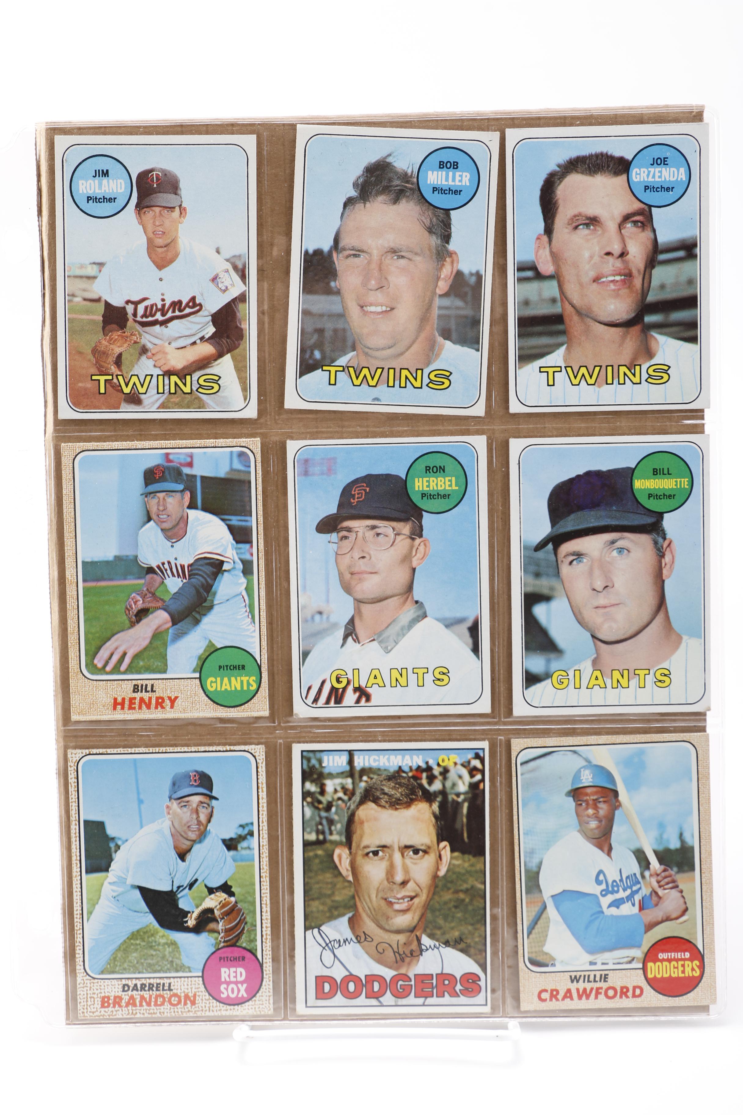 1960s Topps Baseball Cards