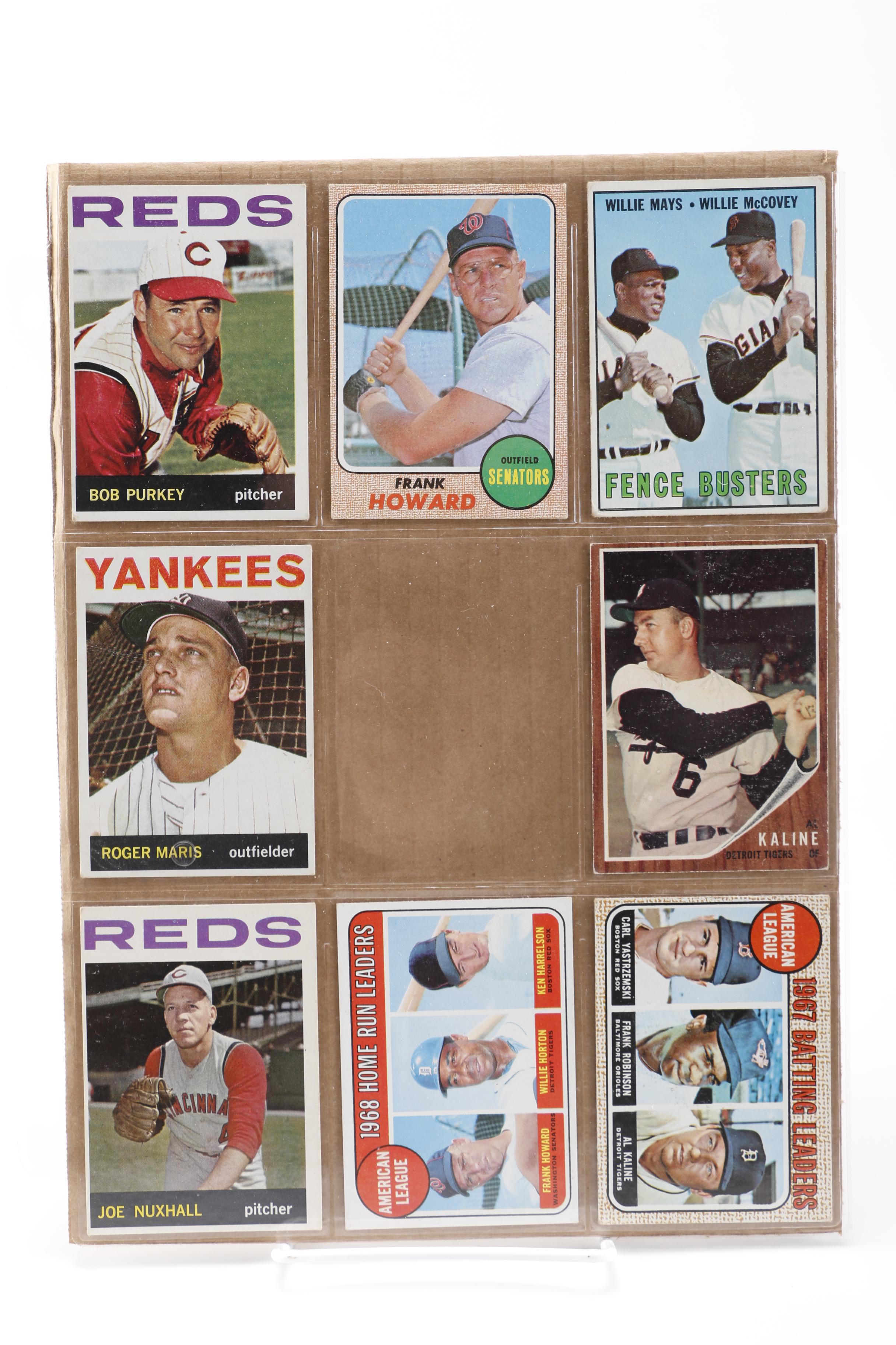 1960s Topps Baseball Cards