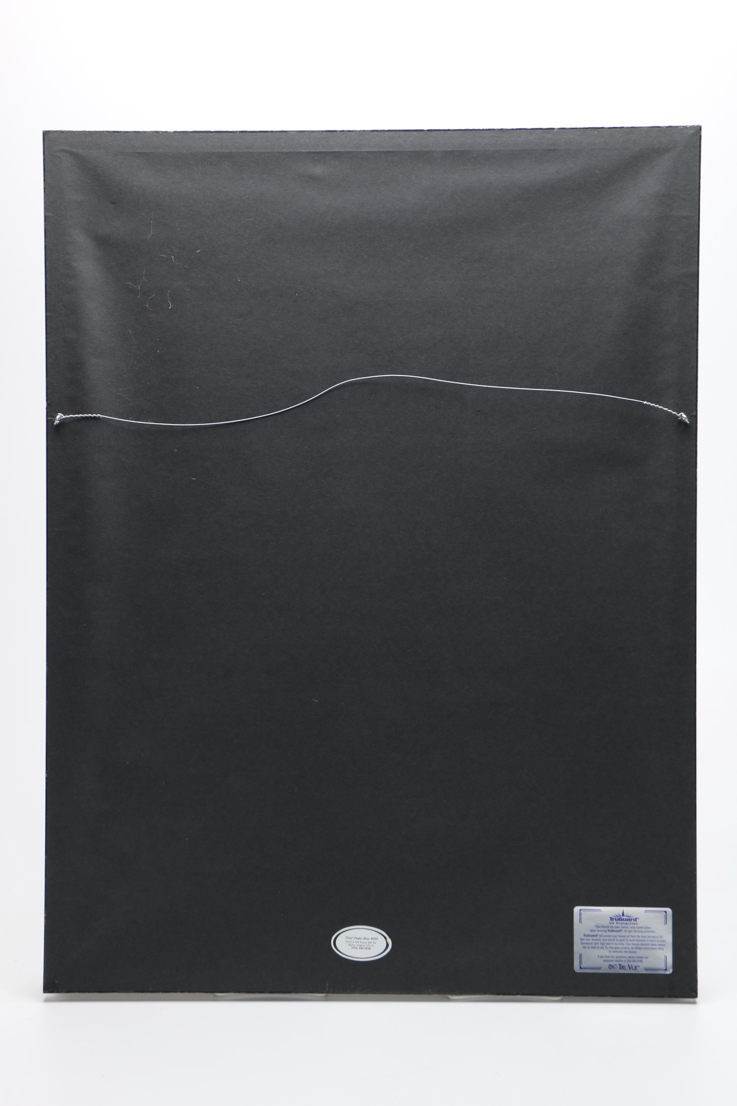 1986 Jake McGuire Washington D.C. Photography Exhibition Poster