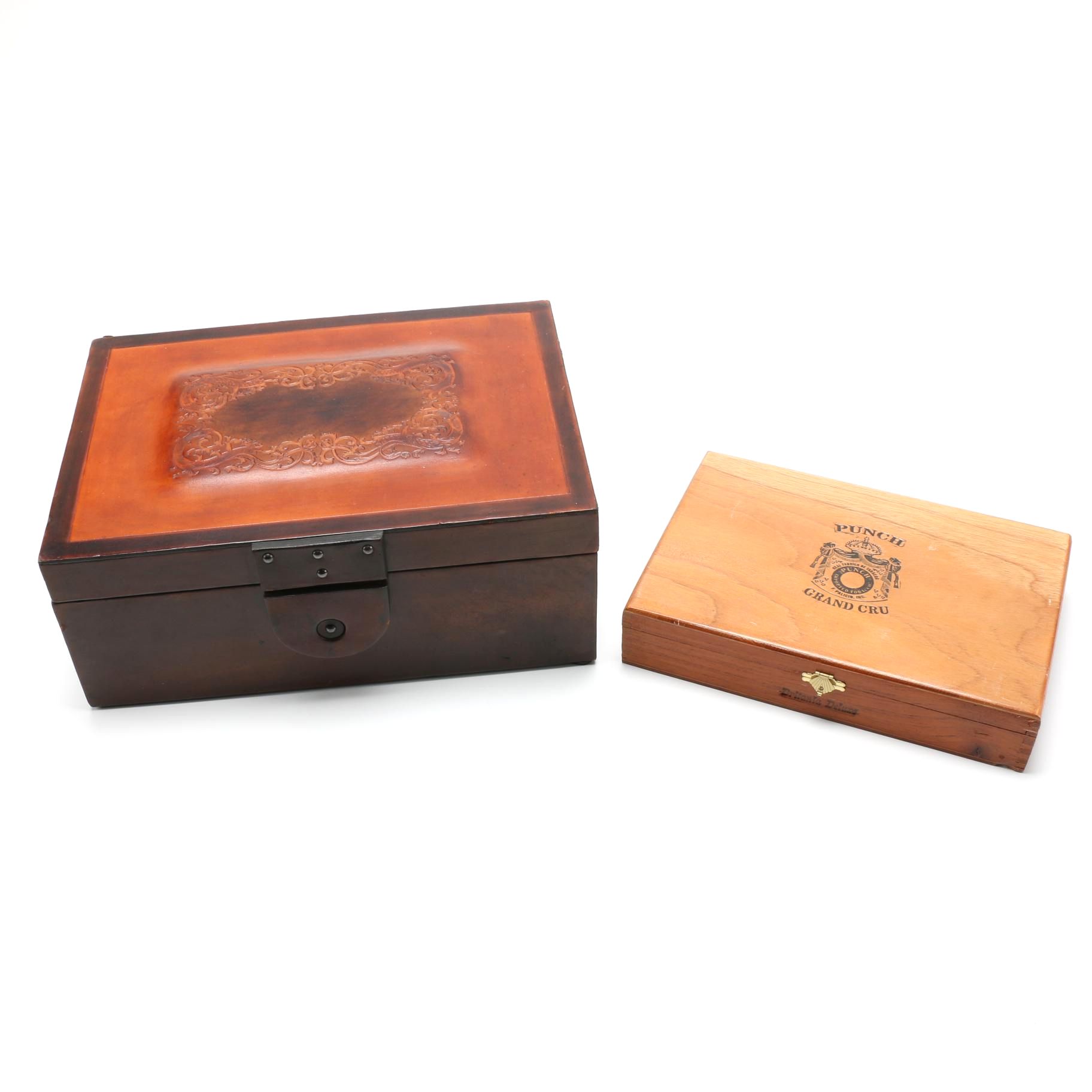 Humidor and Cigar Box