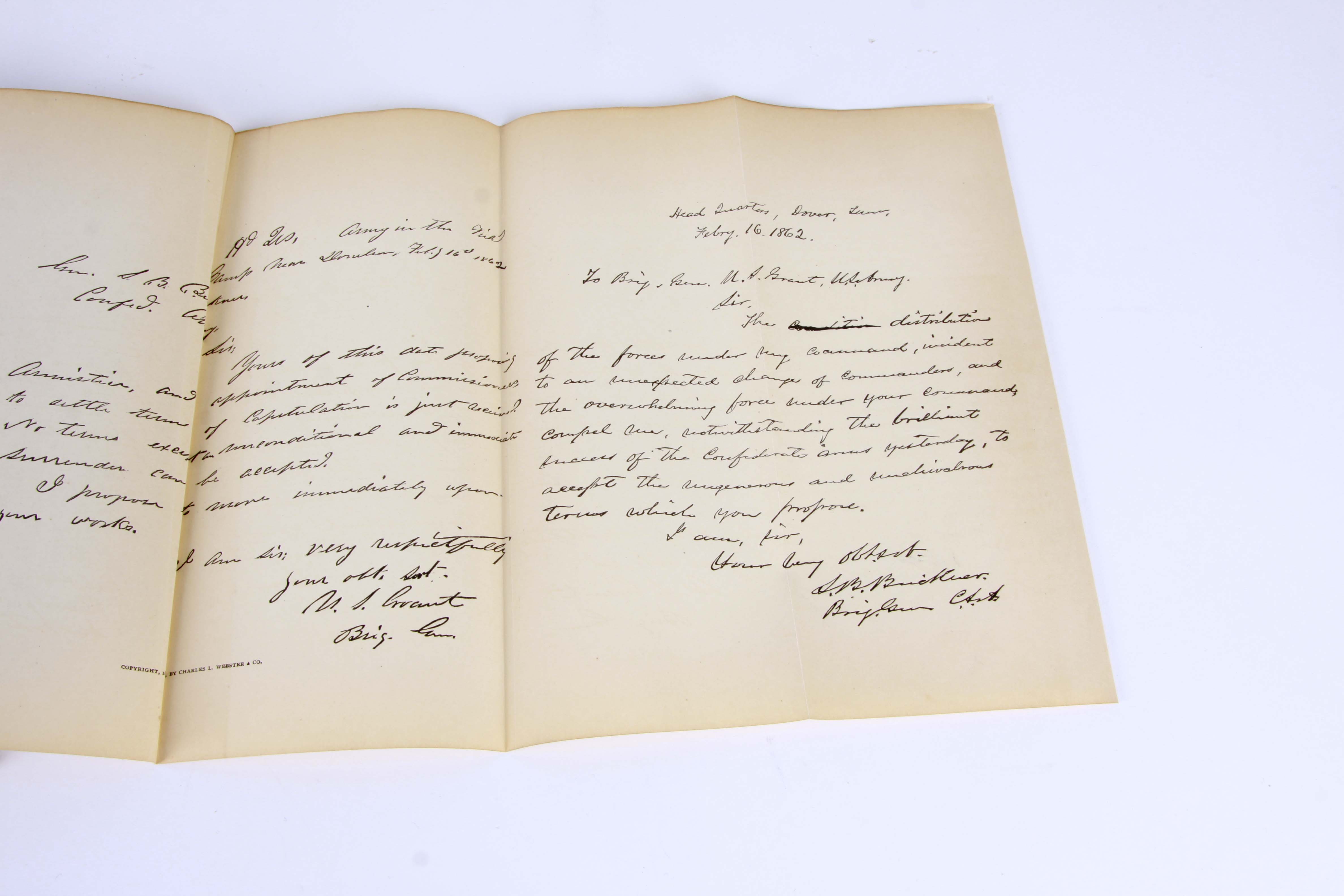 Antique "Personal Memoirs of U.S. Grant" Vol. I and II