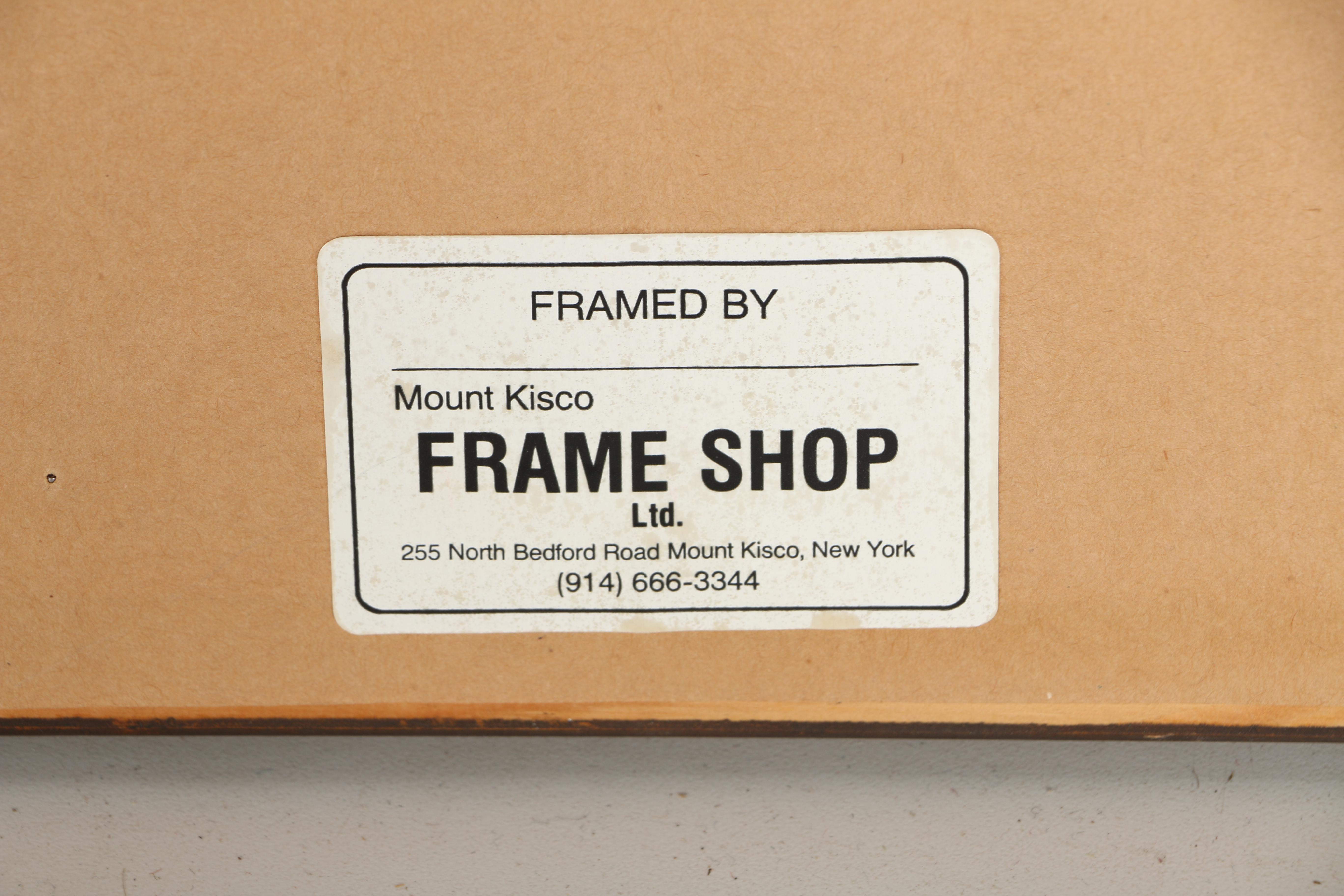 James Dobie Hand-Colored Etching After Walter Dendy Sadler's "The Right Of Way"