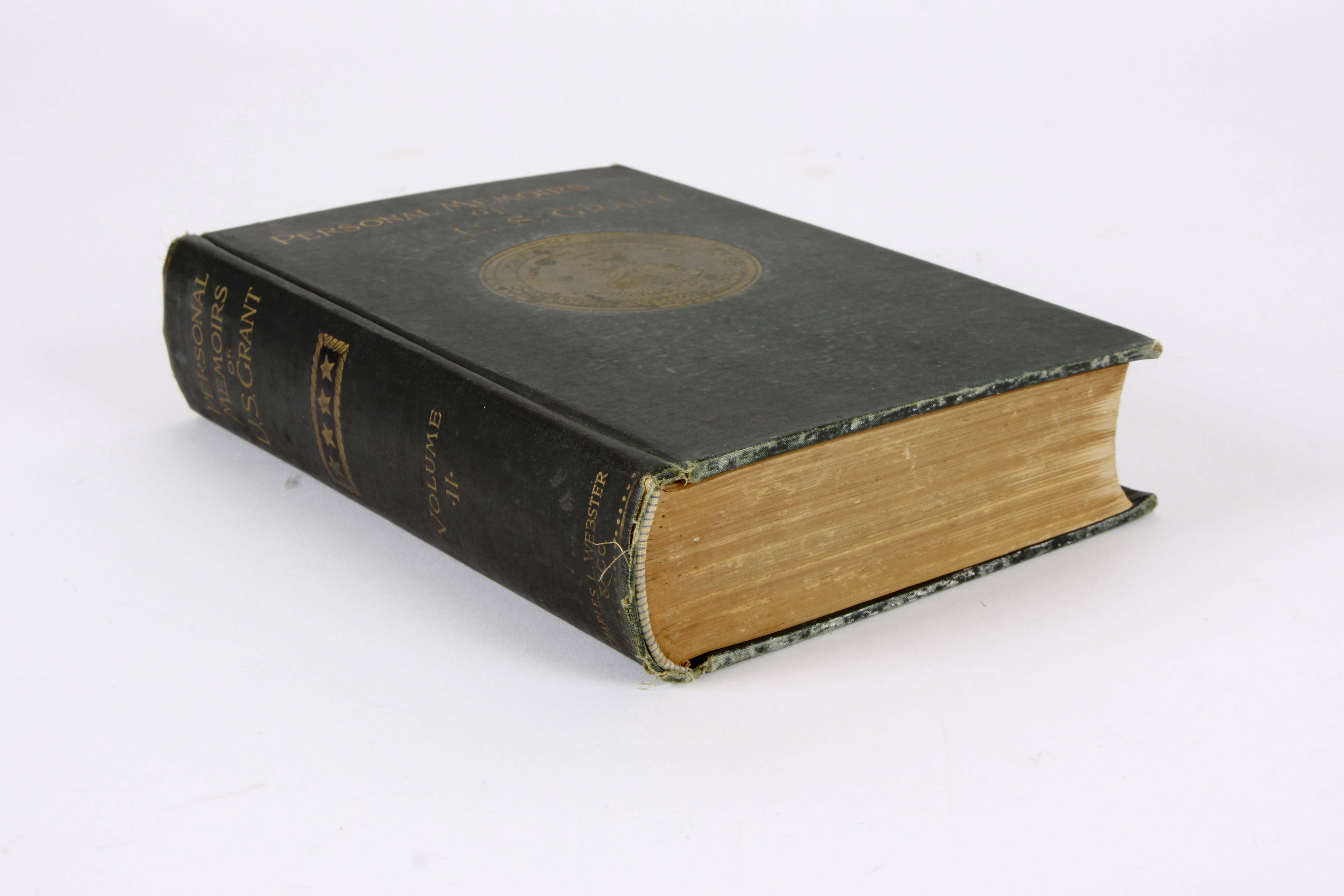 Antique "Personal Memoirs of U.S. Grant" Vol. I and II