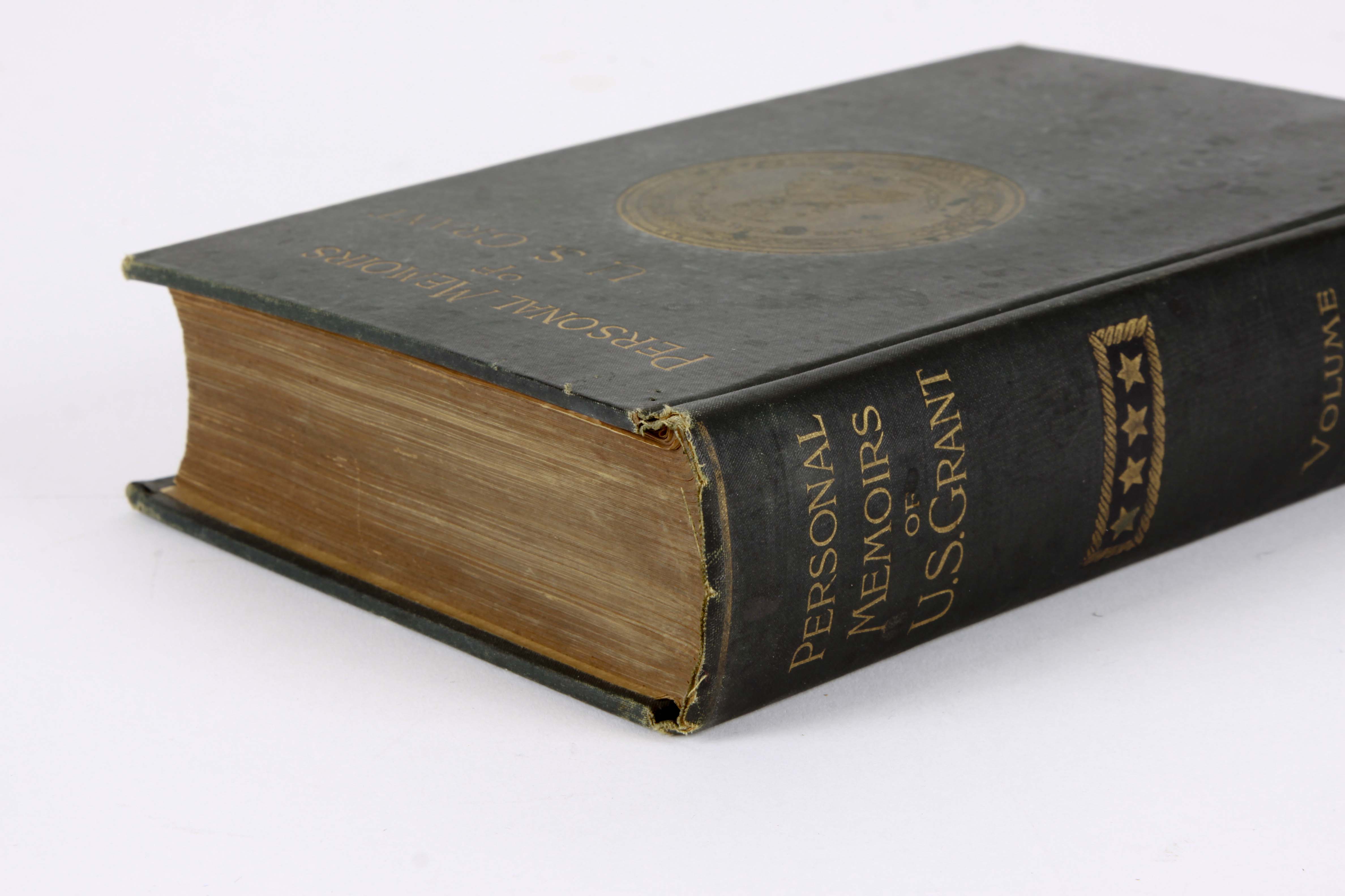 Antique "Personal Memoirs of U.S. Grant" Vol. I and II