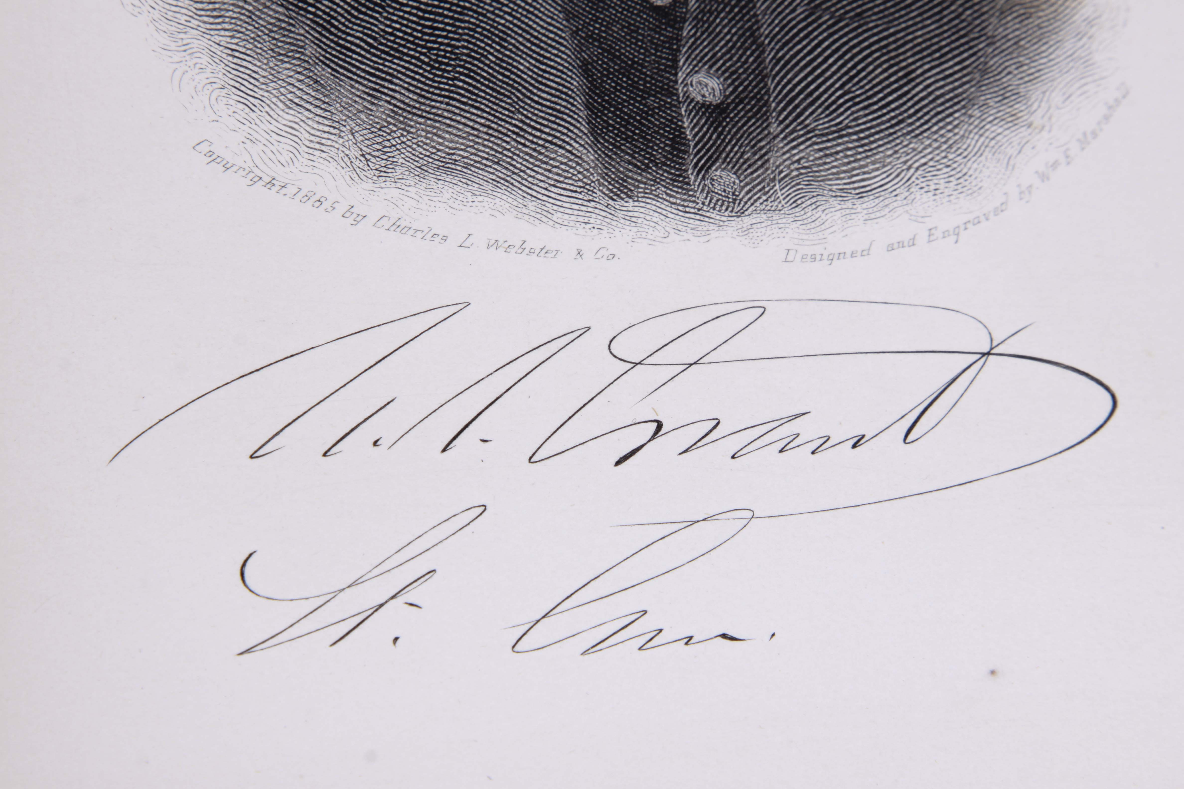 Antique "Personal Memoirs of U.S. Grant" Vol. I and II