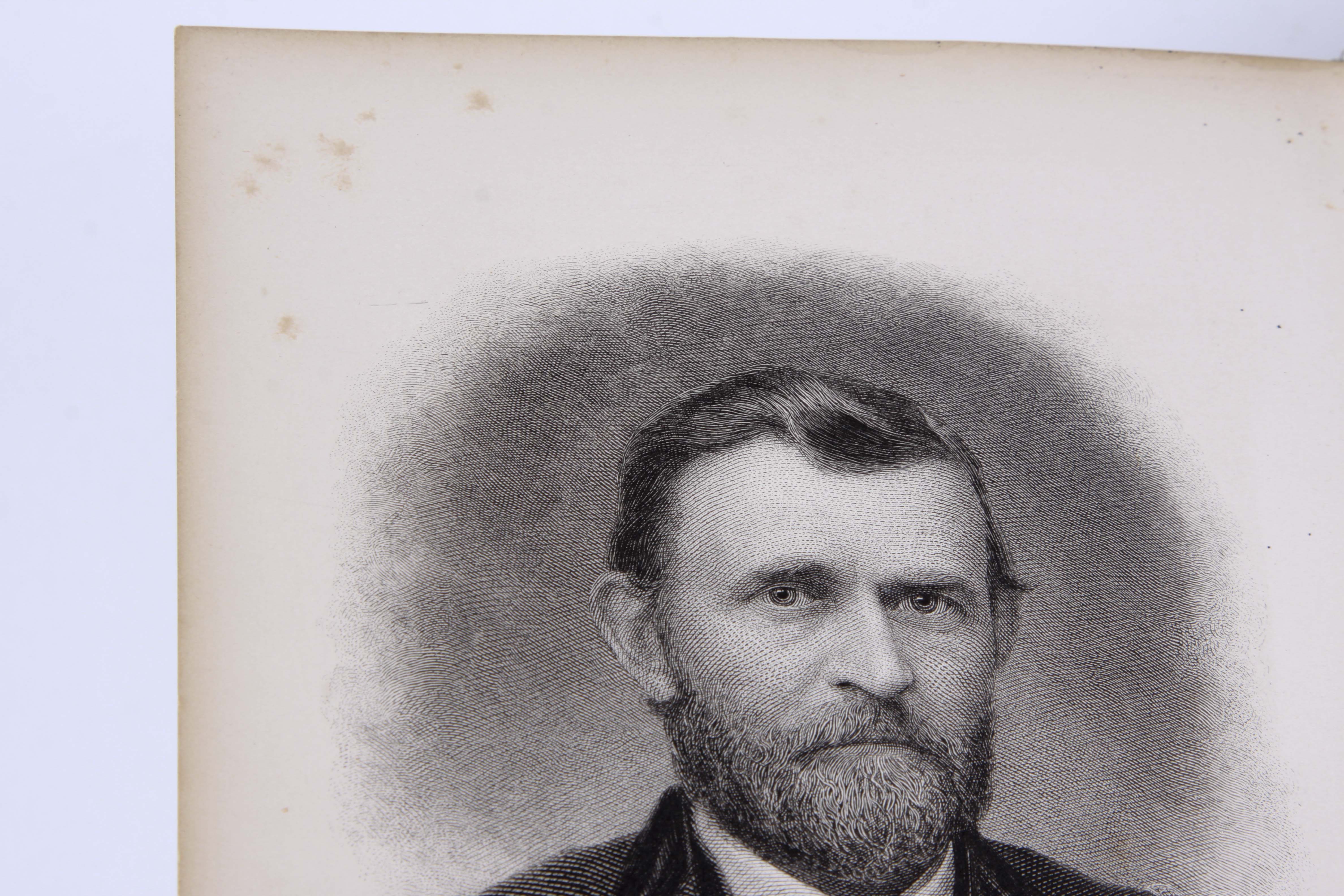 Antique "Personal Memoirs of U.S. Grant" Vol. I and II