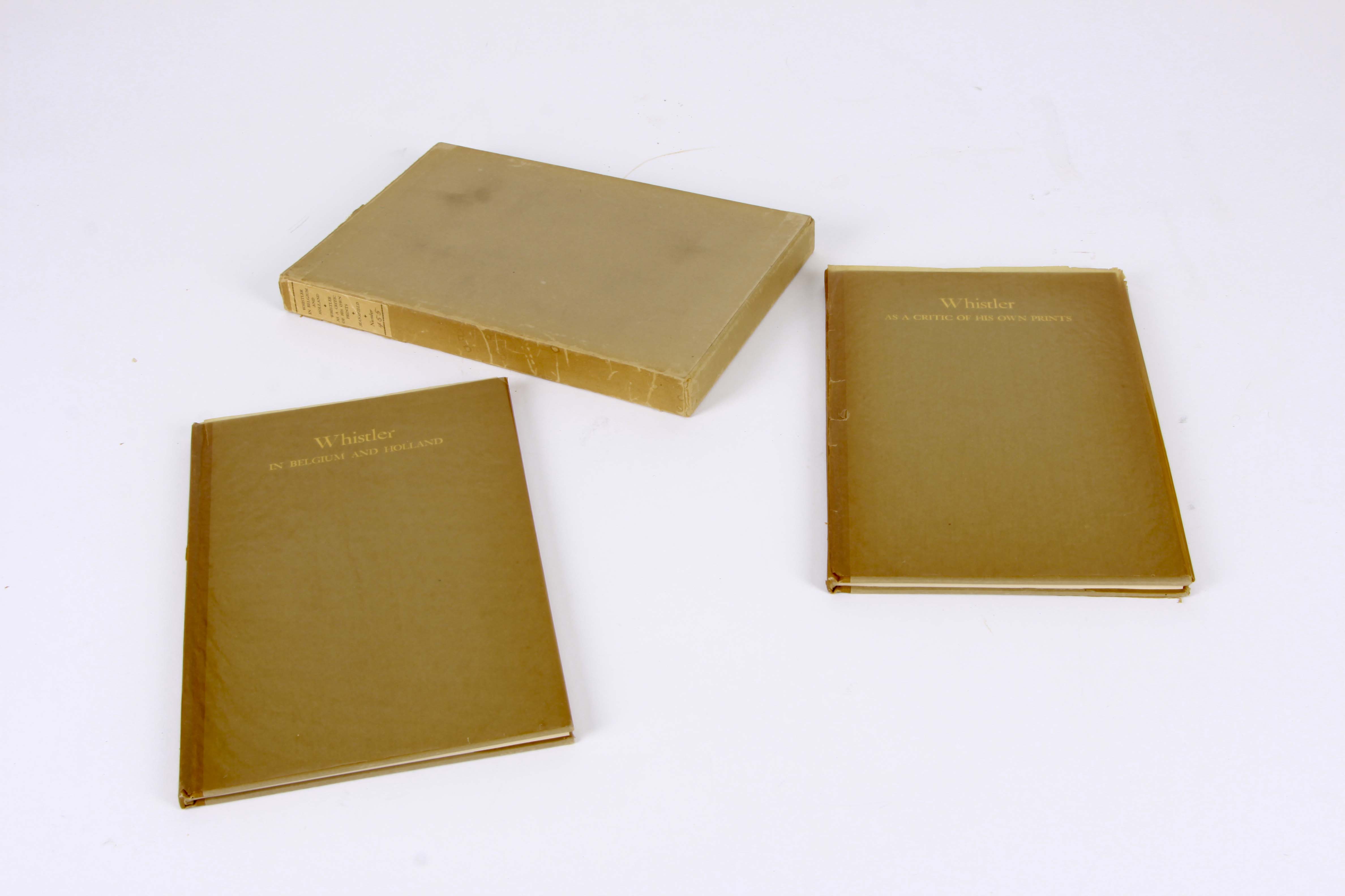 Limited First Edition Two Volume Set On Whistler By Mansfield