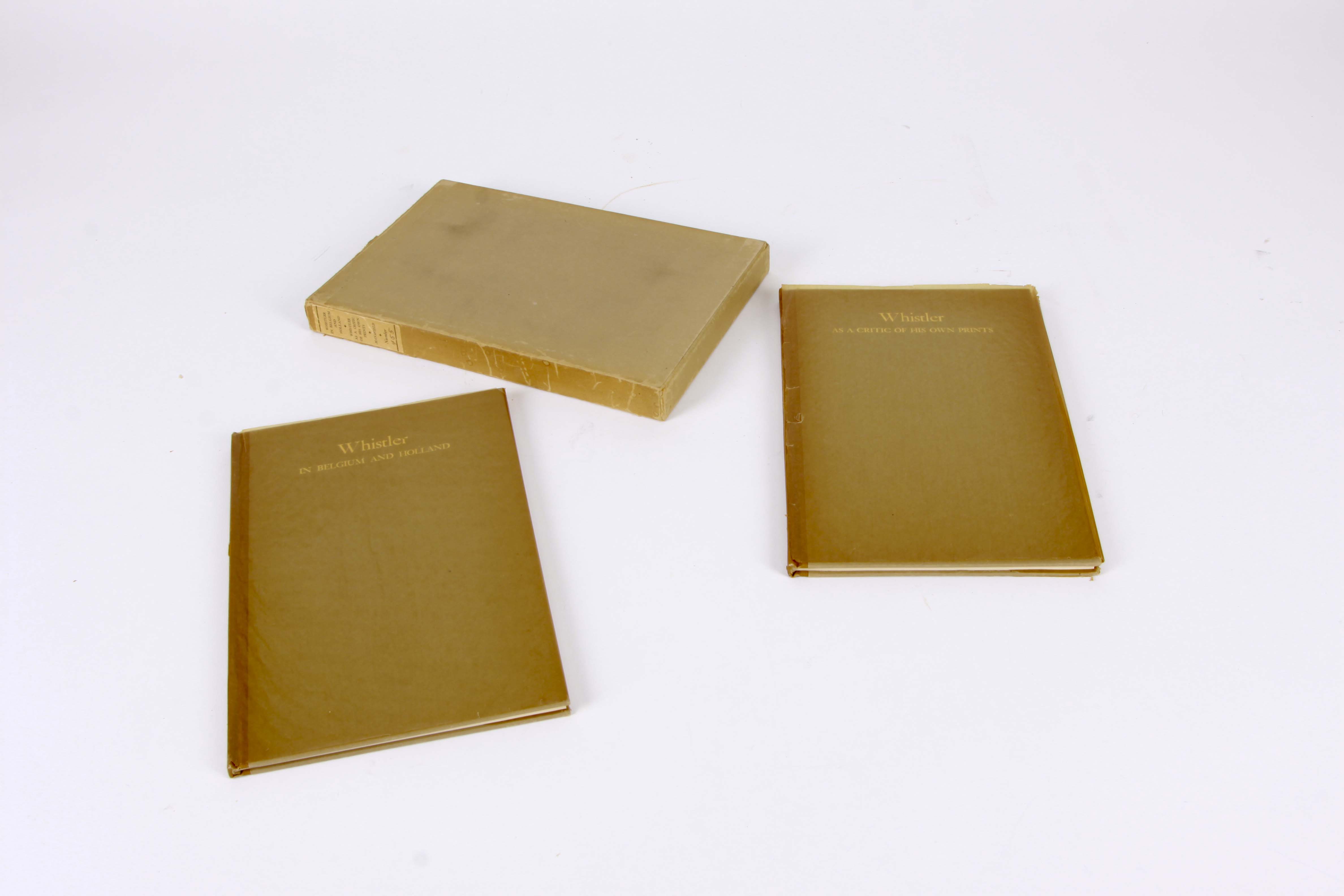 Limited First Edition Two Volume Set On Whistler By Mansfield