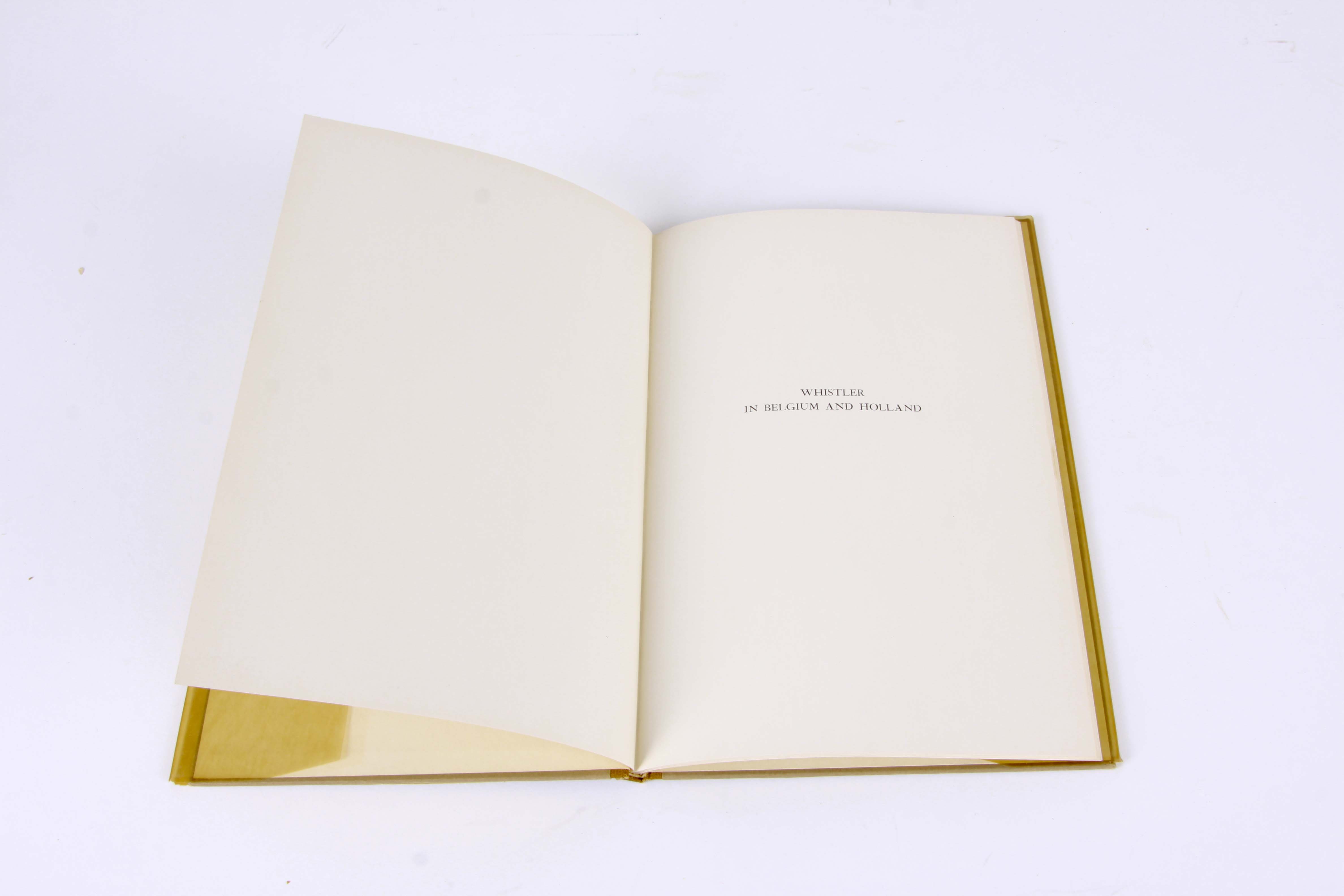Limited First Edition Two Volume Set On Whistler By Mansfield