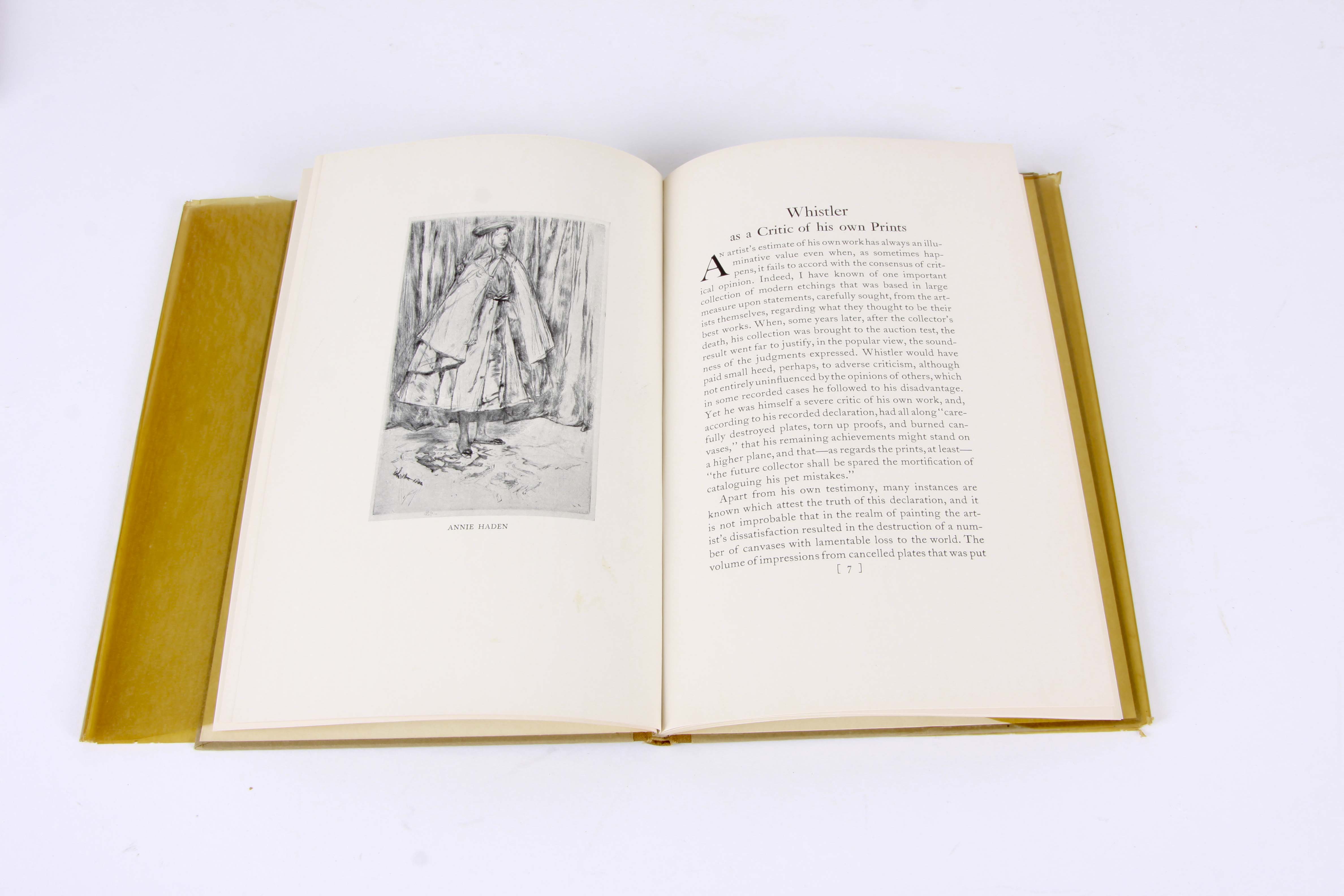 Limited First Edition Two Volume Set On Whistler By Mansfield