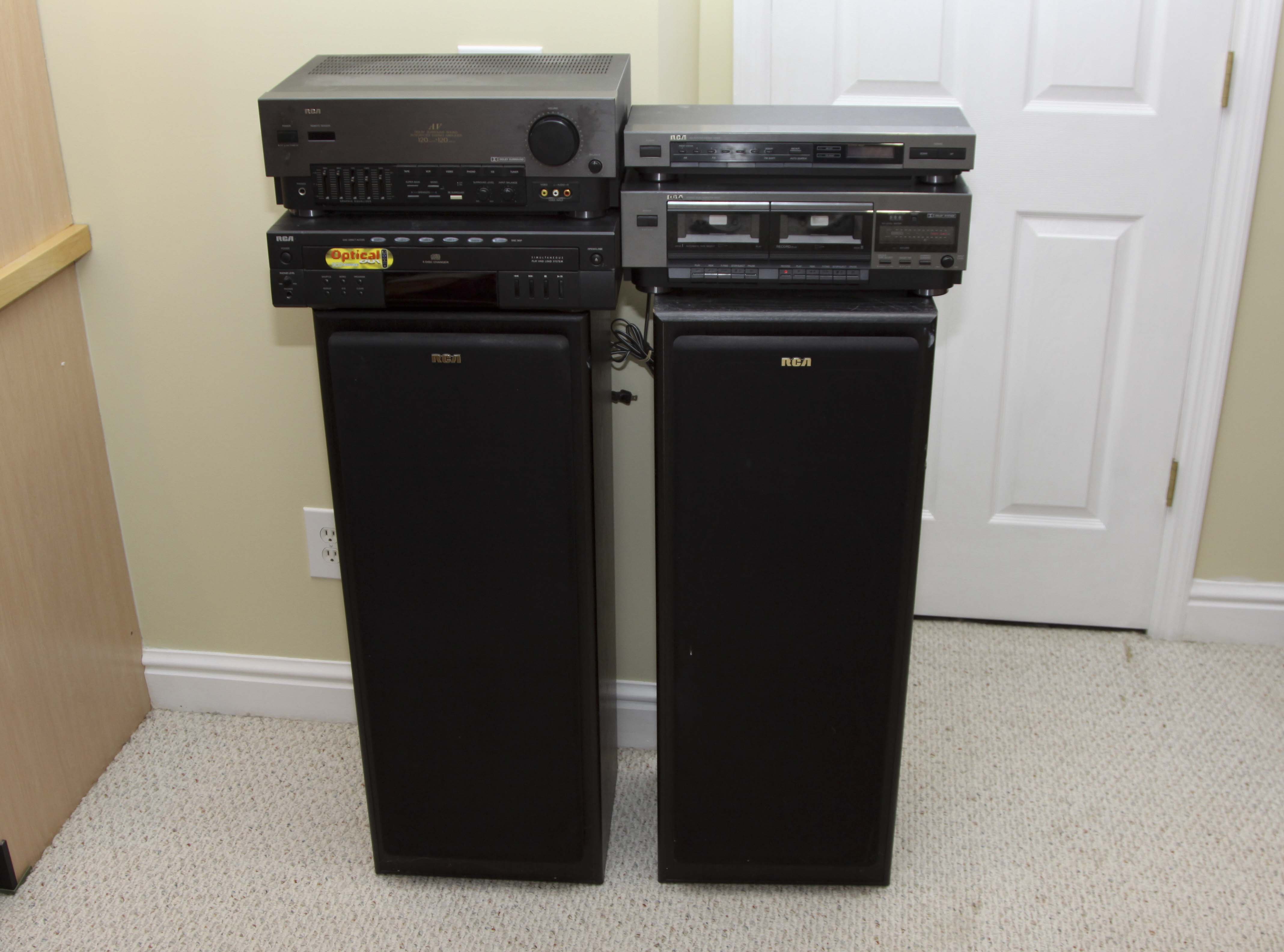 RCA Tuner, CD Changer and Other Stereo Components