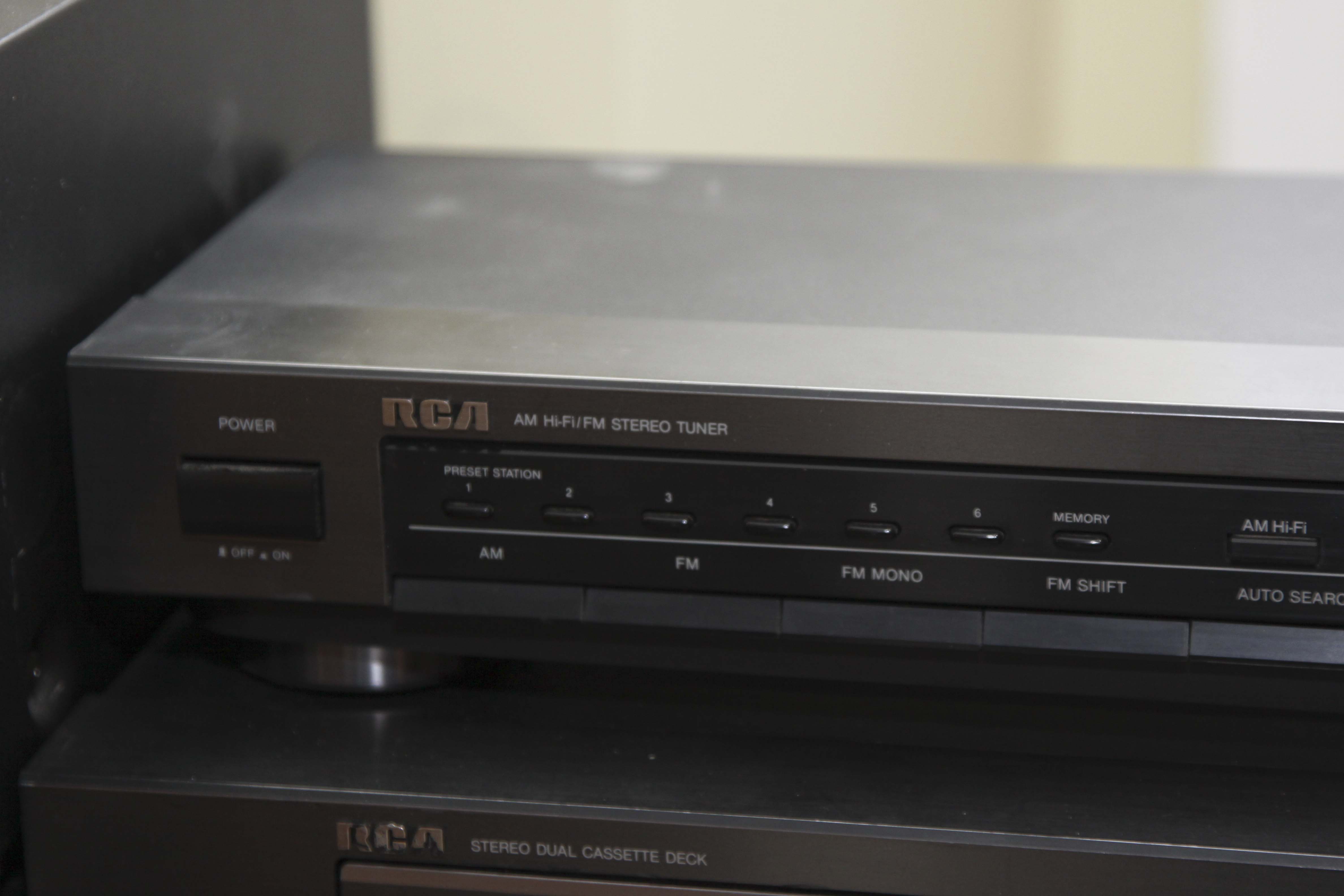 RCA Tuner, CD Changer and Other Stereo Components