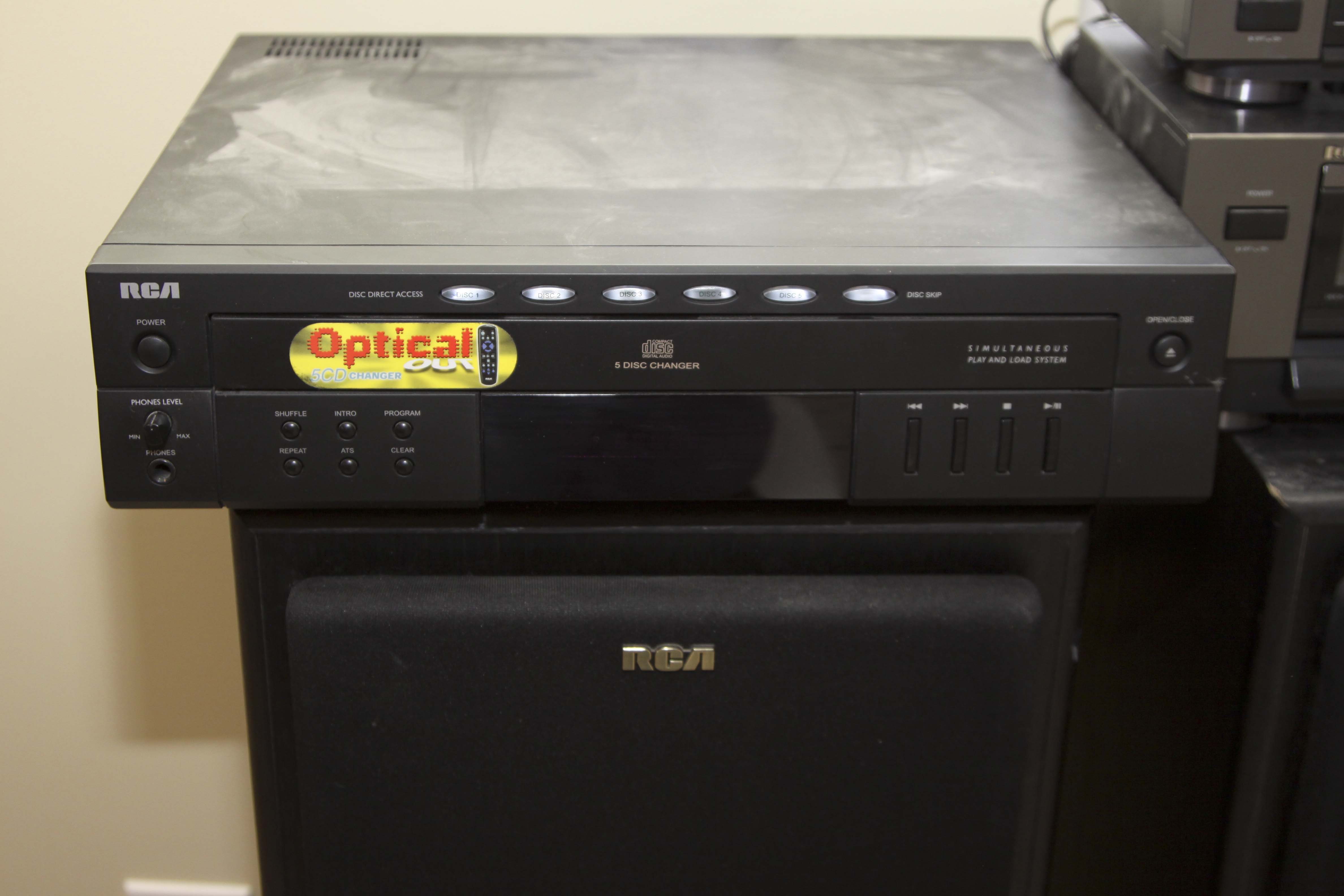 RCA Tuner, CD Changer and Other Stereo Components