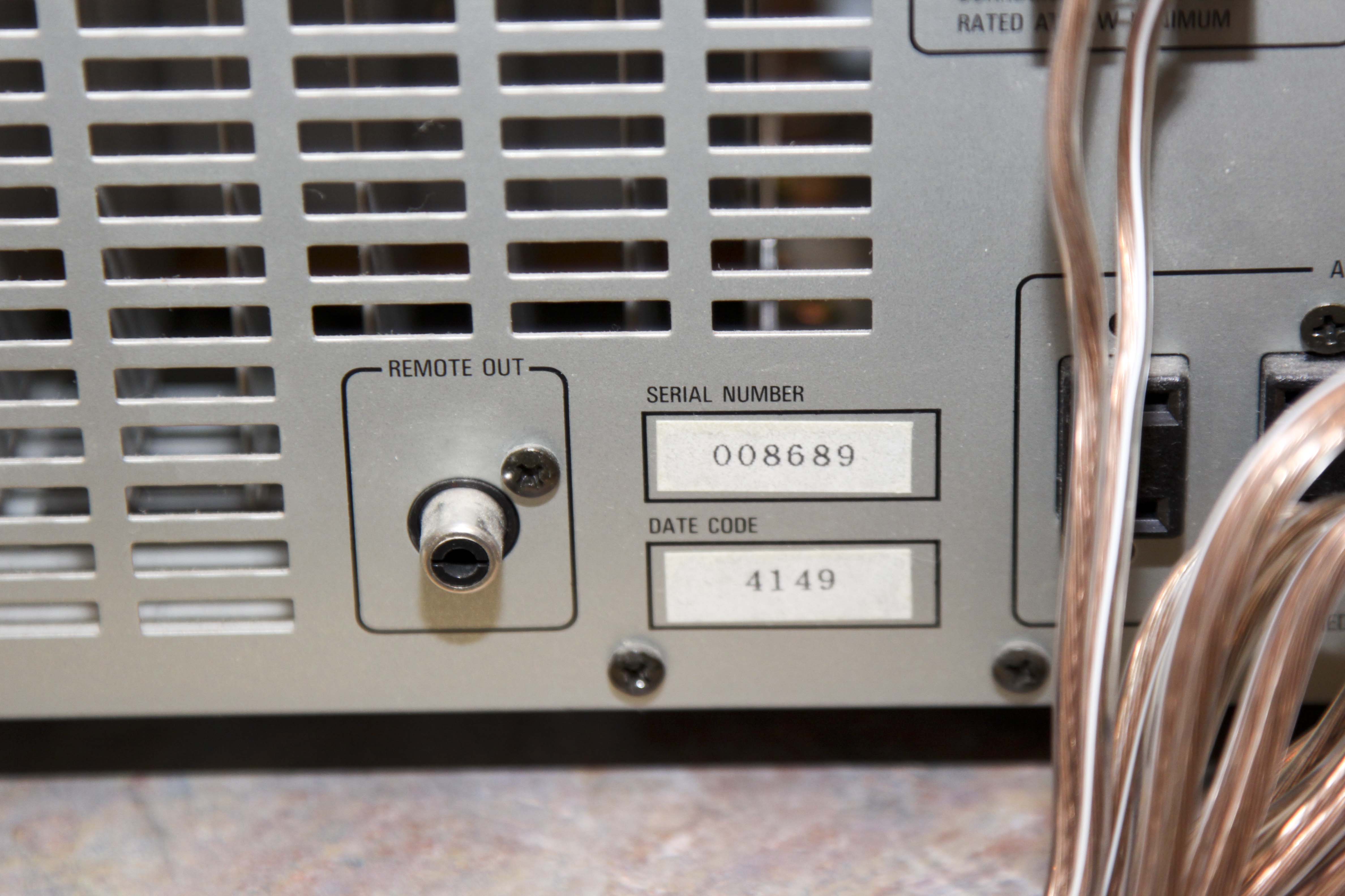 RCA Tuner, CD Changer and Other Stereo Components