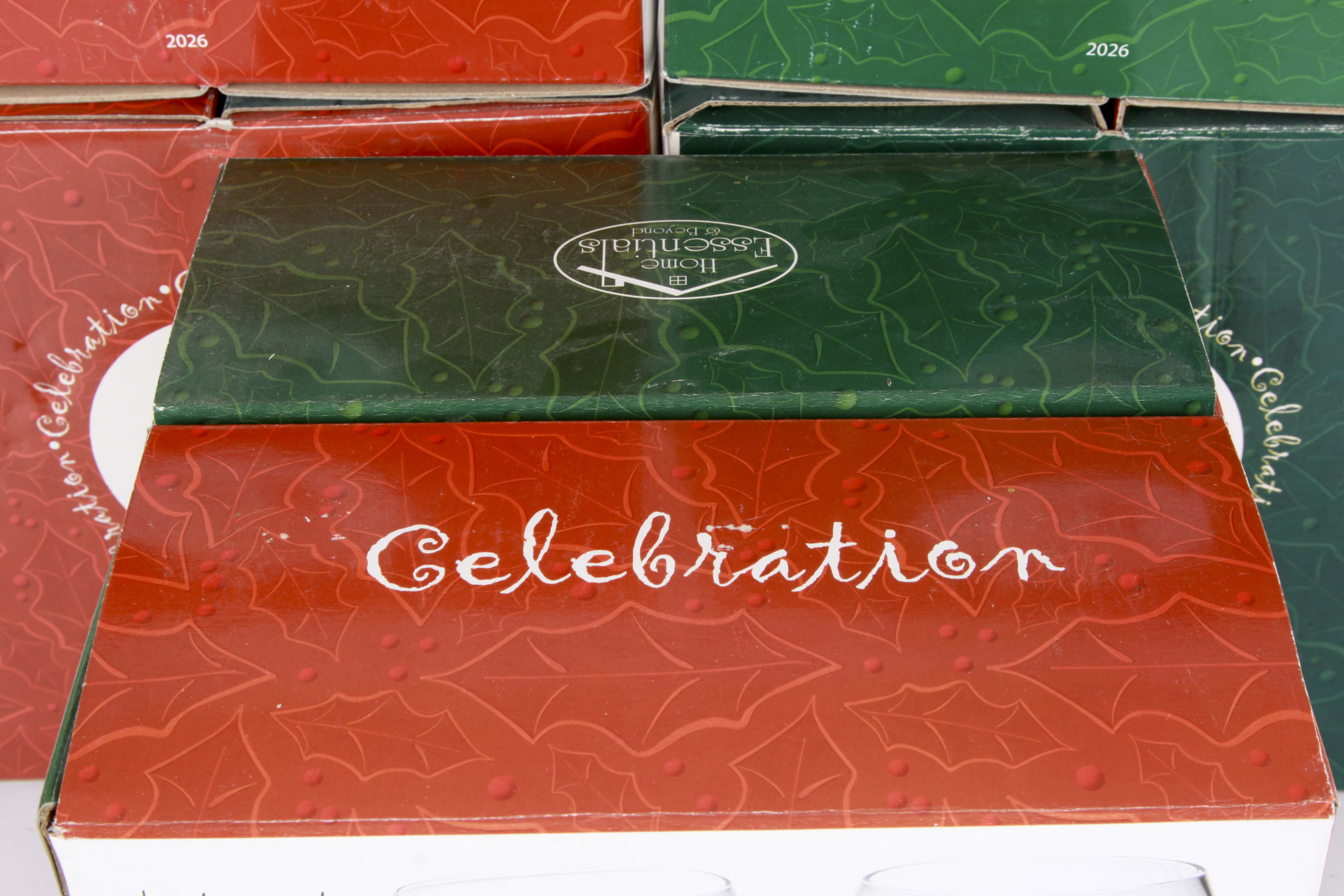 Christmas Painted Wine Glasses