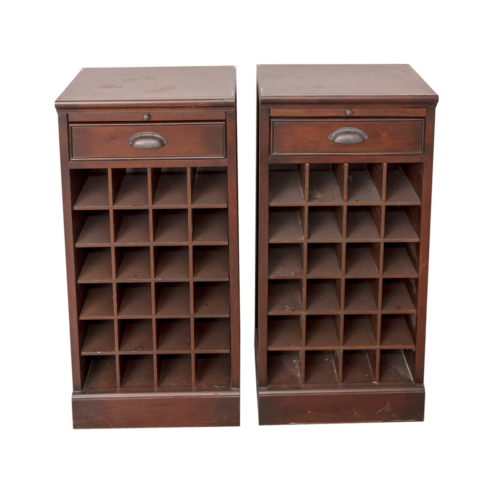 Pottery Barn Wine Cabinets