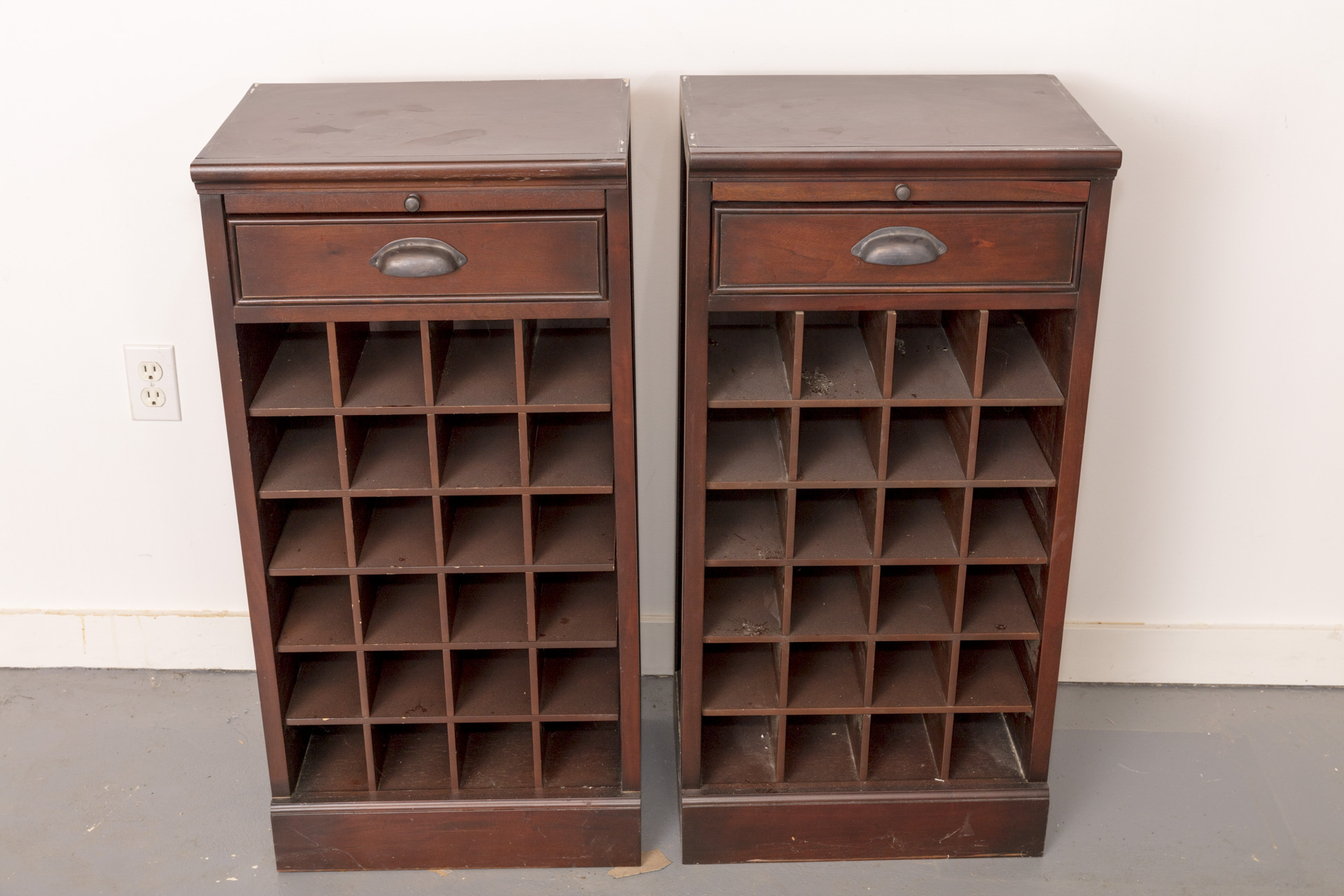 Pottery Barn Wine Cabinets