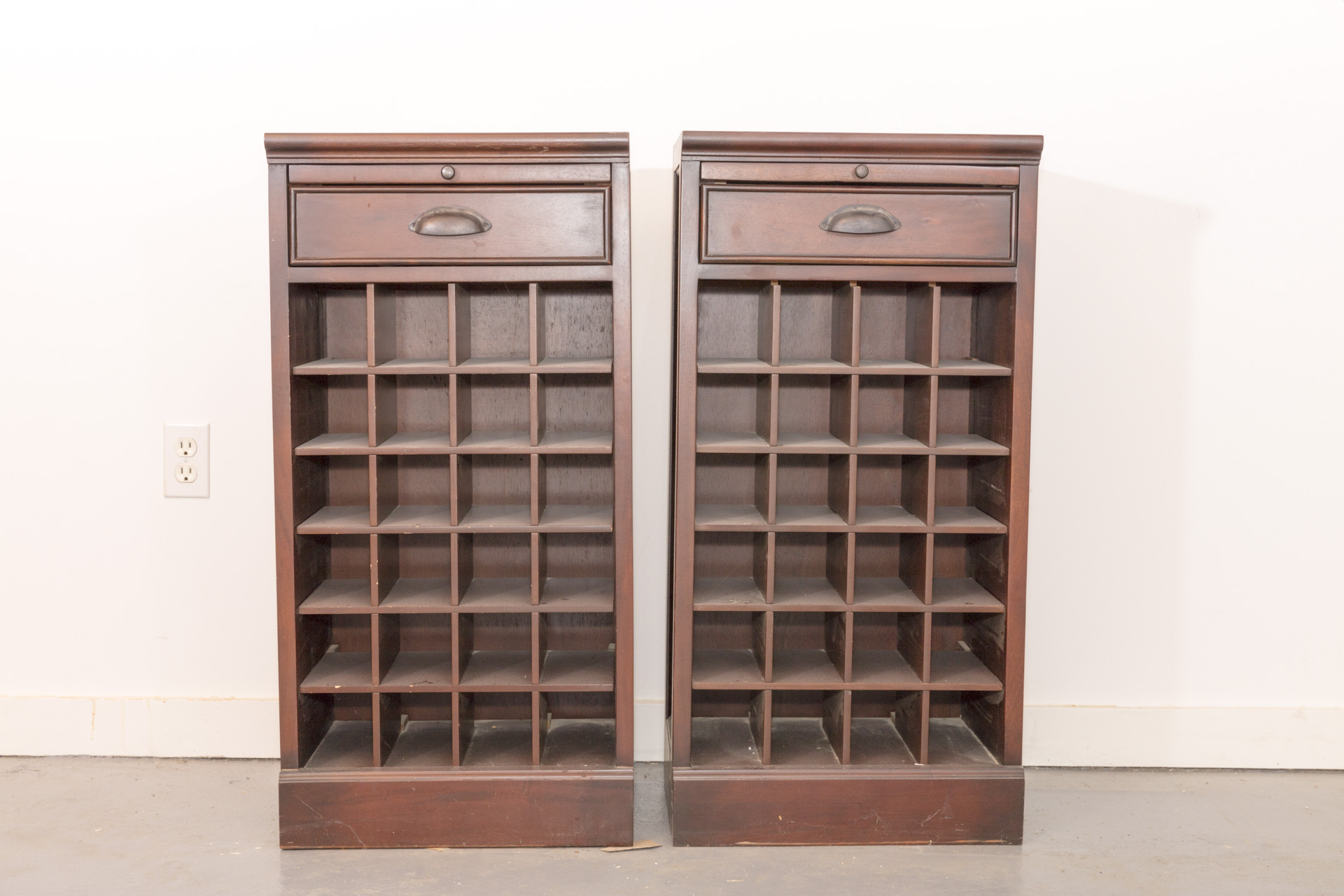 Pottery Barn Wine Cabinets