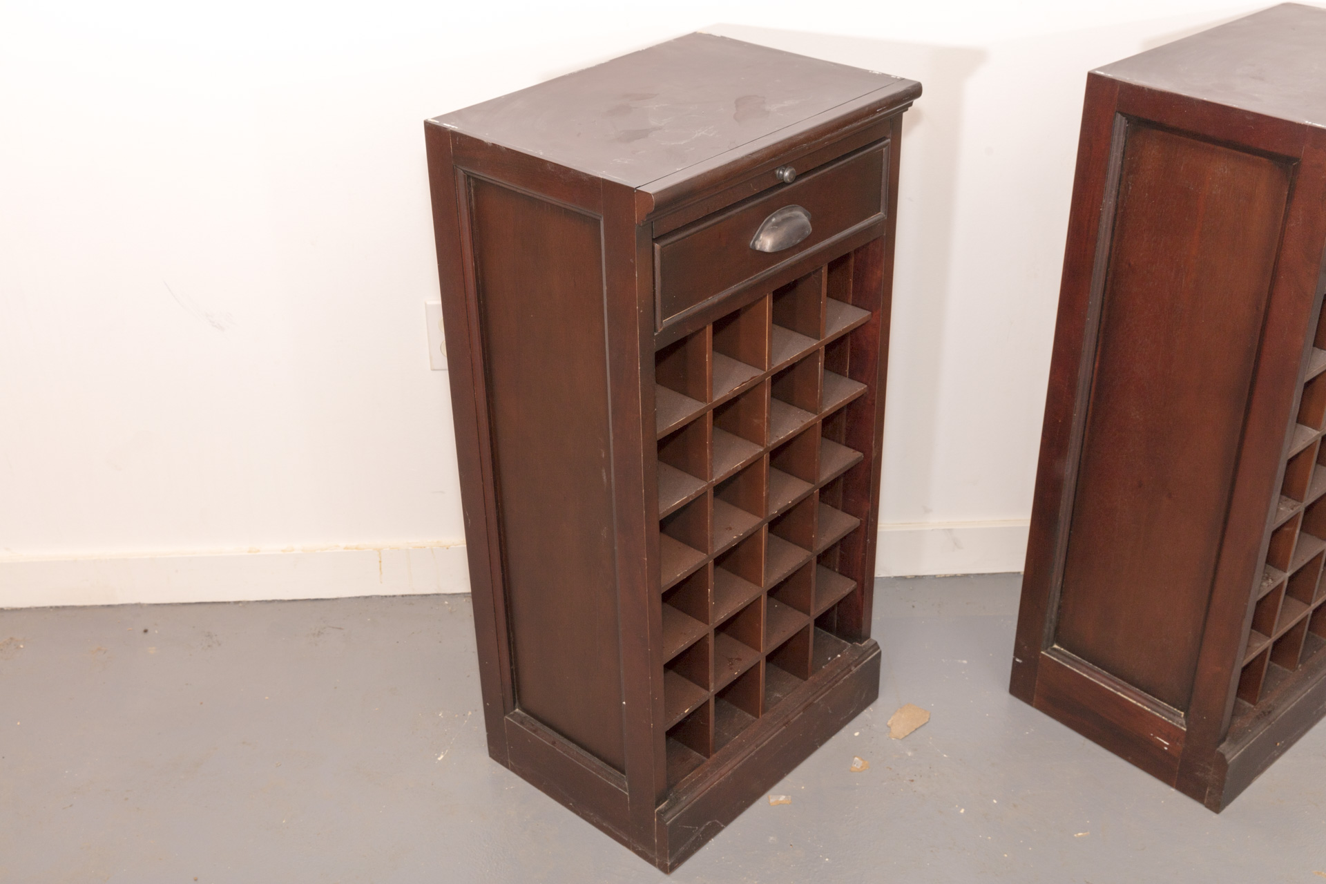 Pottery Barn Wine Cabinets