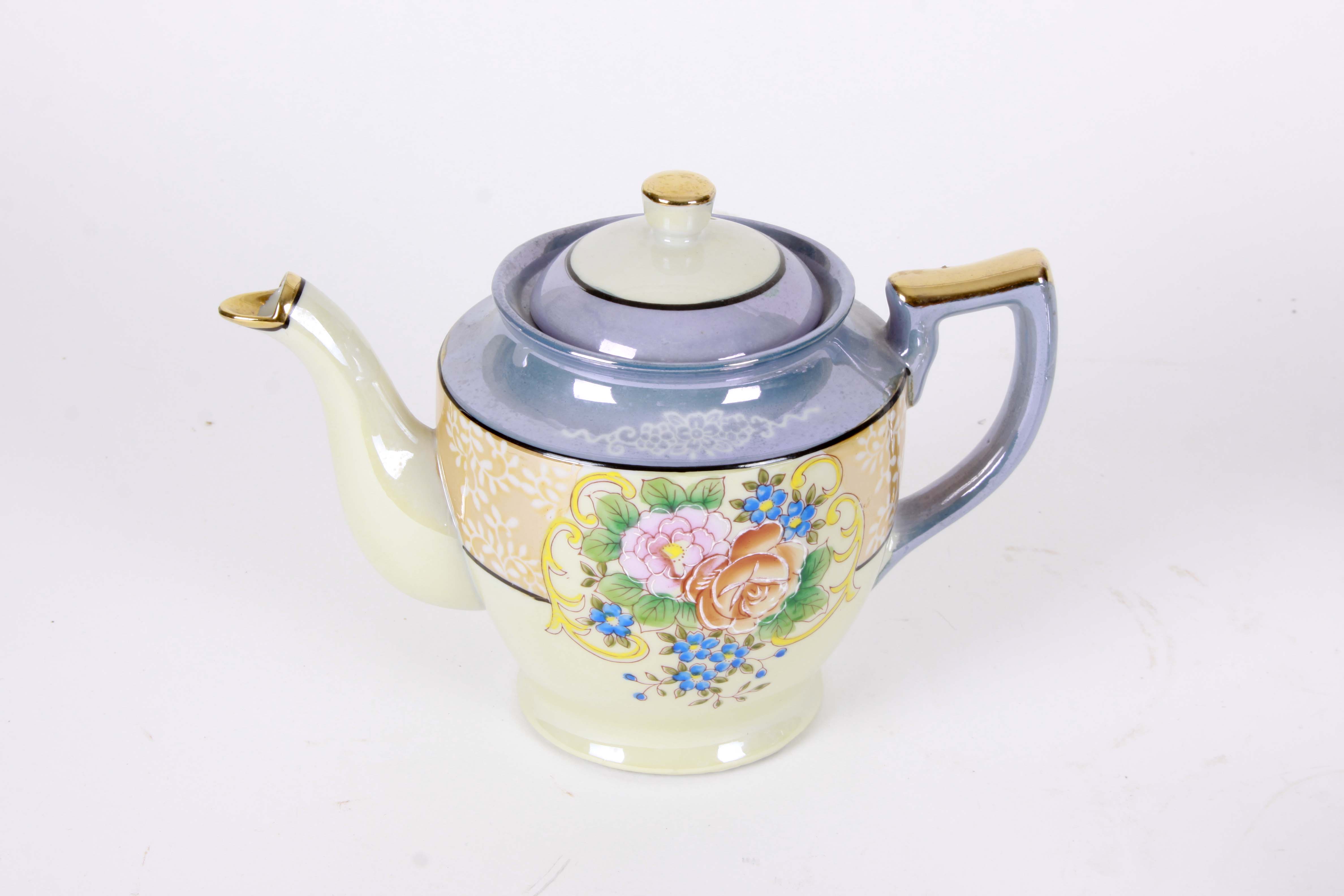 Vintage Lusterware Tea Set