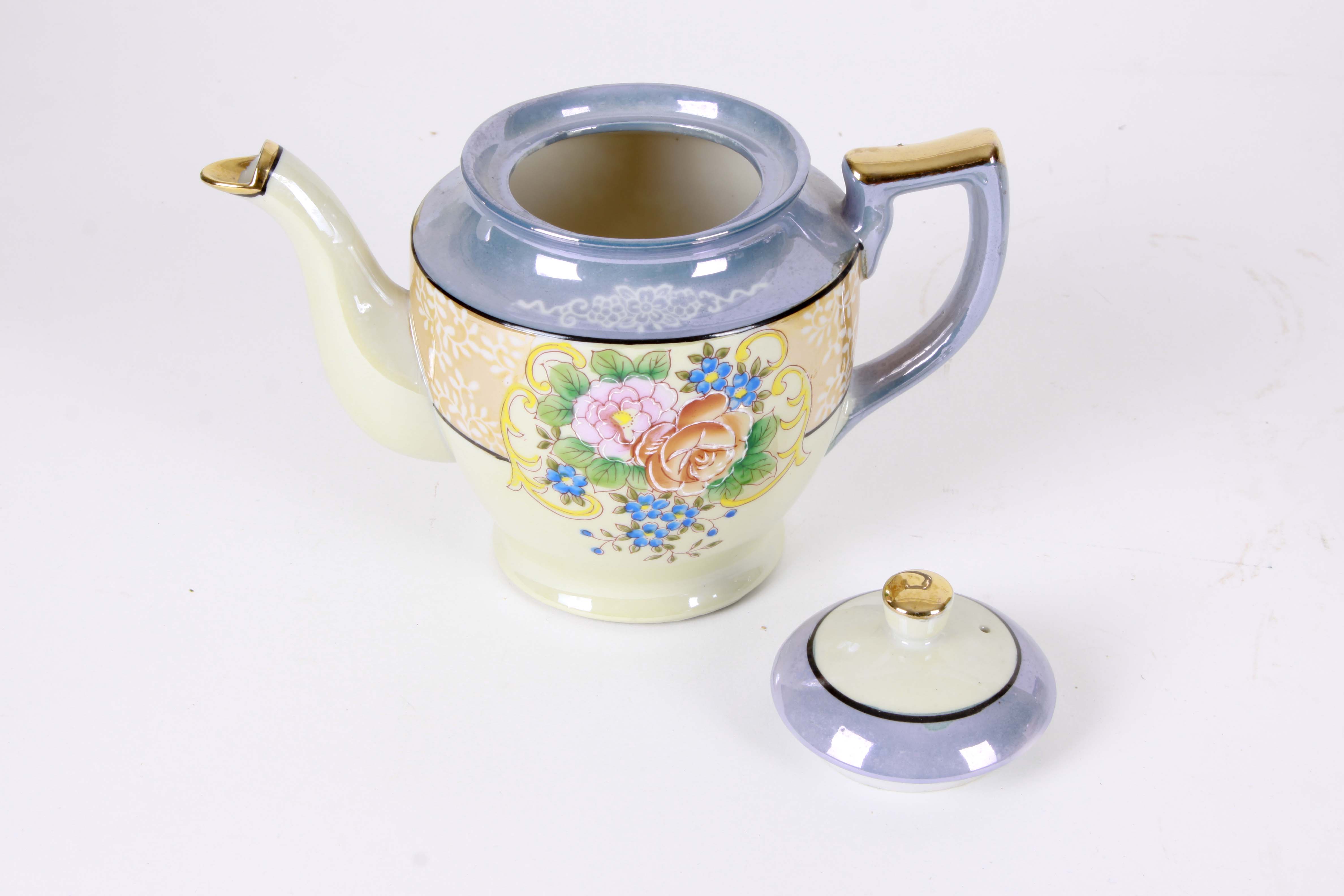 Vintage Lusterware Tea Set