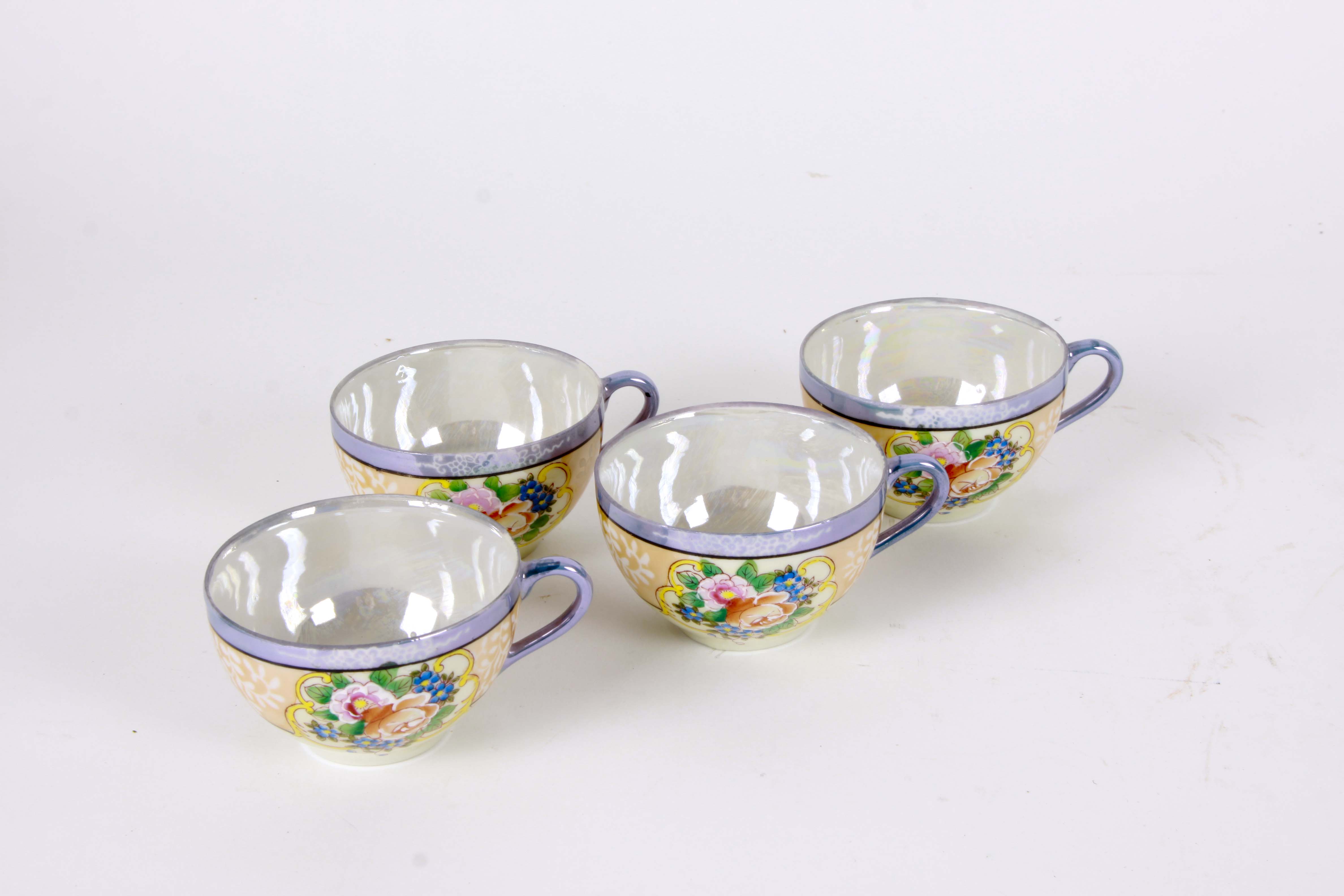 Vintage Lusterware Tea Set
