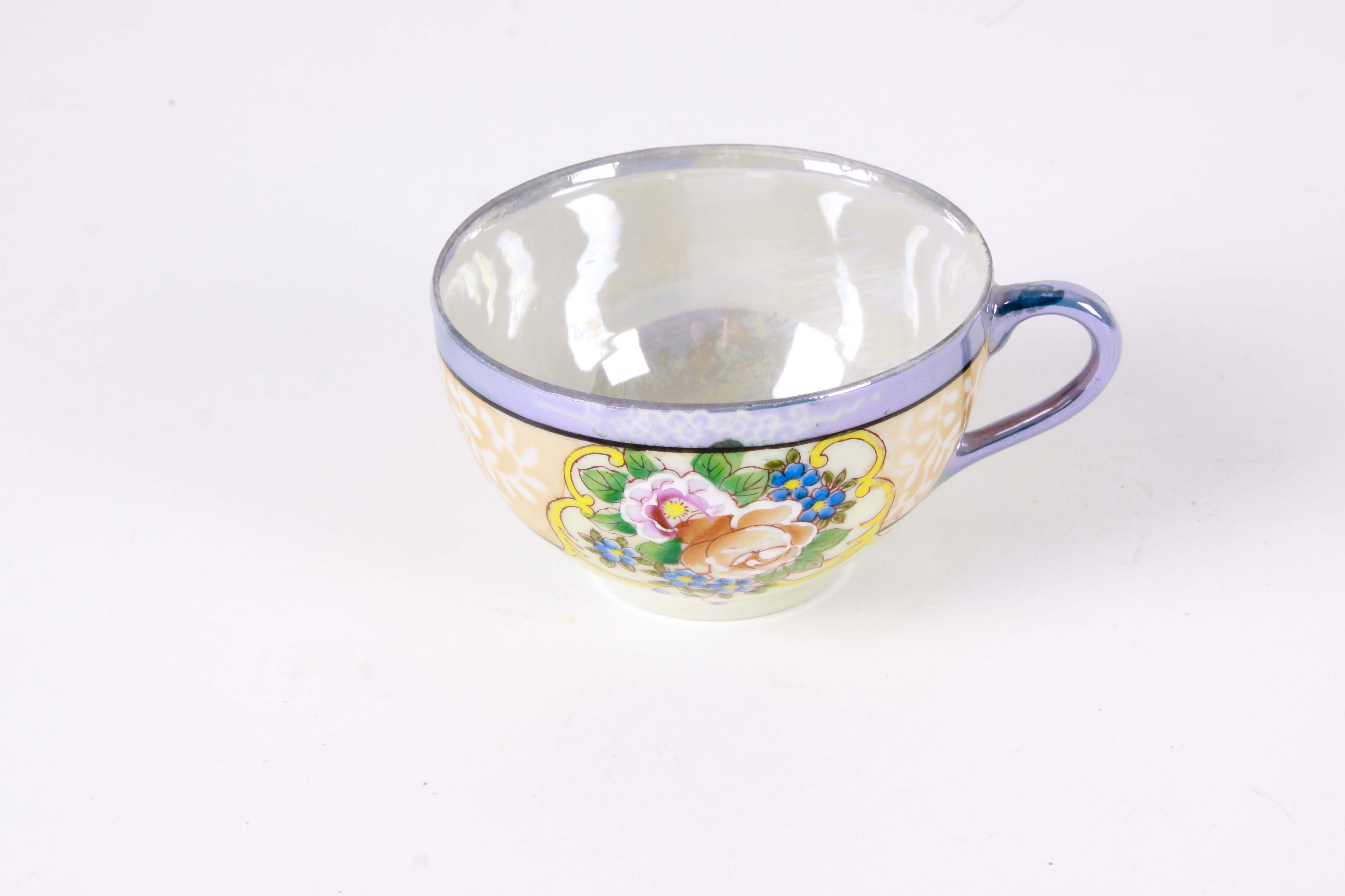 Vintage Lusterware Tea Set