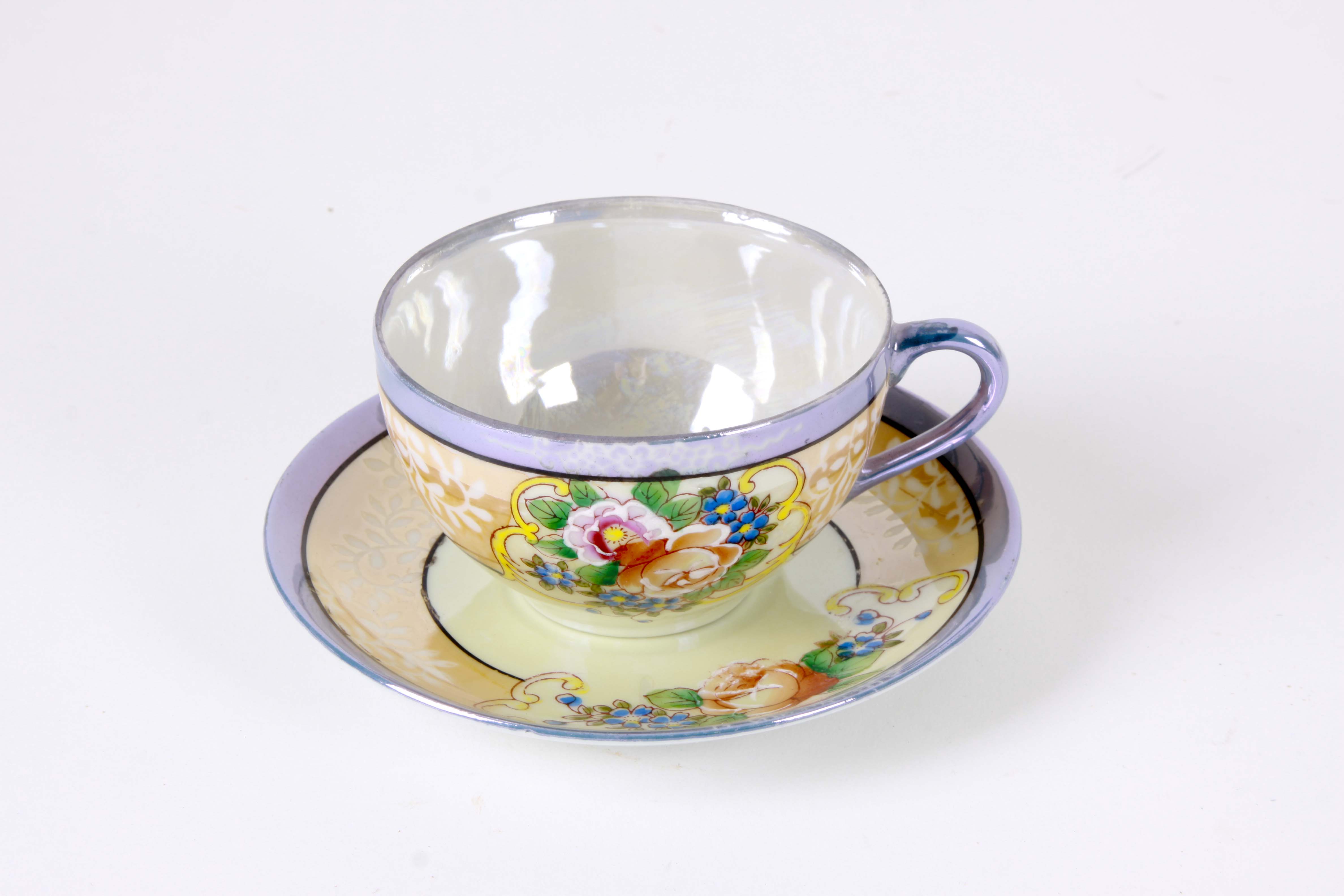 Vintage Lusterware Tea Set