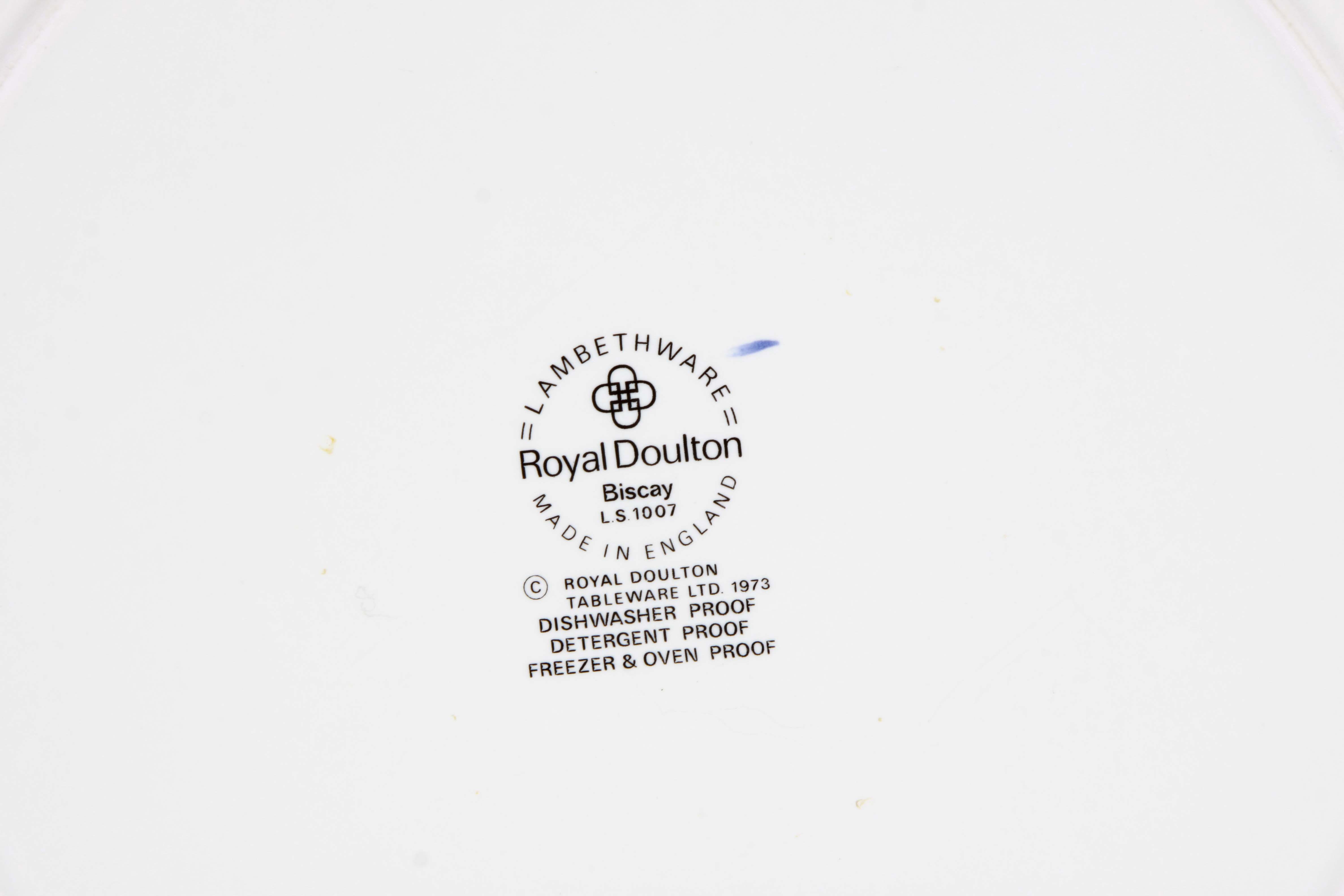 Royal Doulton "Biscayne" China Tableware